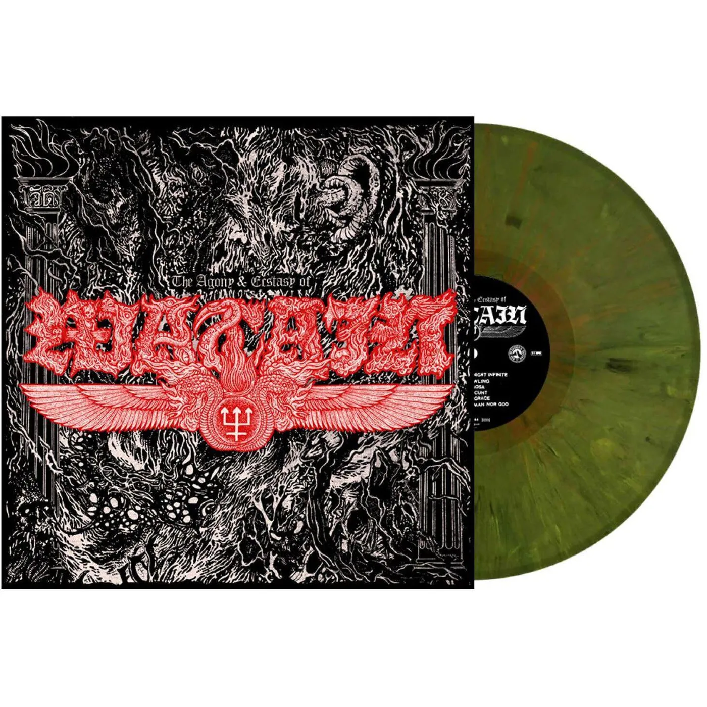 Agony & Ecstasy Of Watain (Green Marble) Vinyl Record