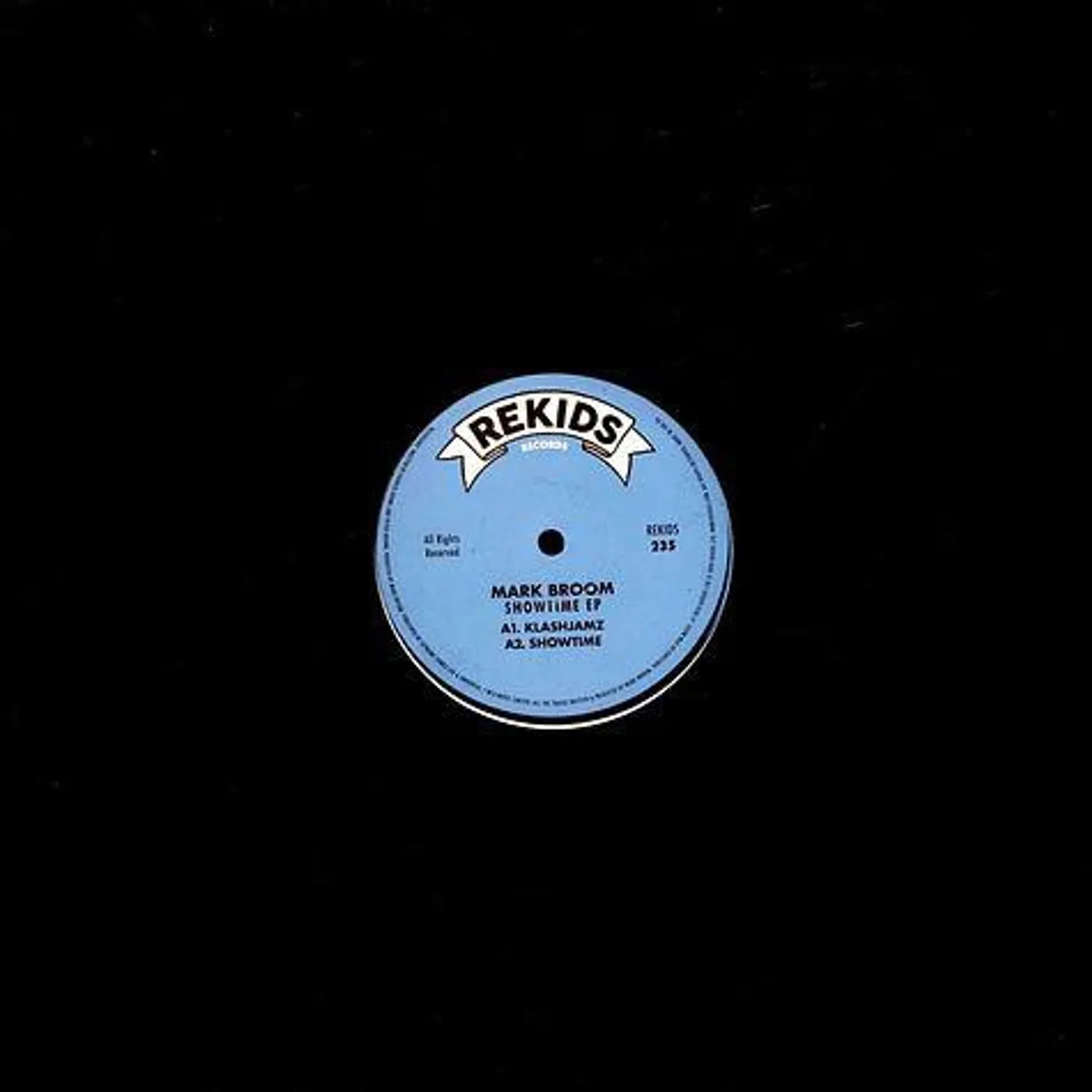 Mark Broom Showtime Vinyl Record