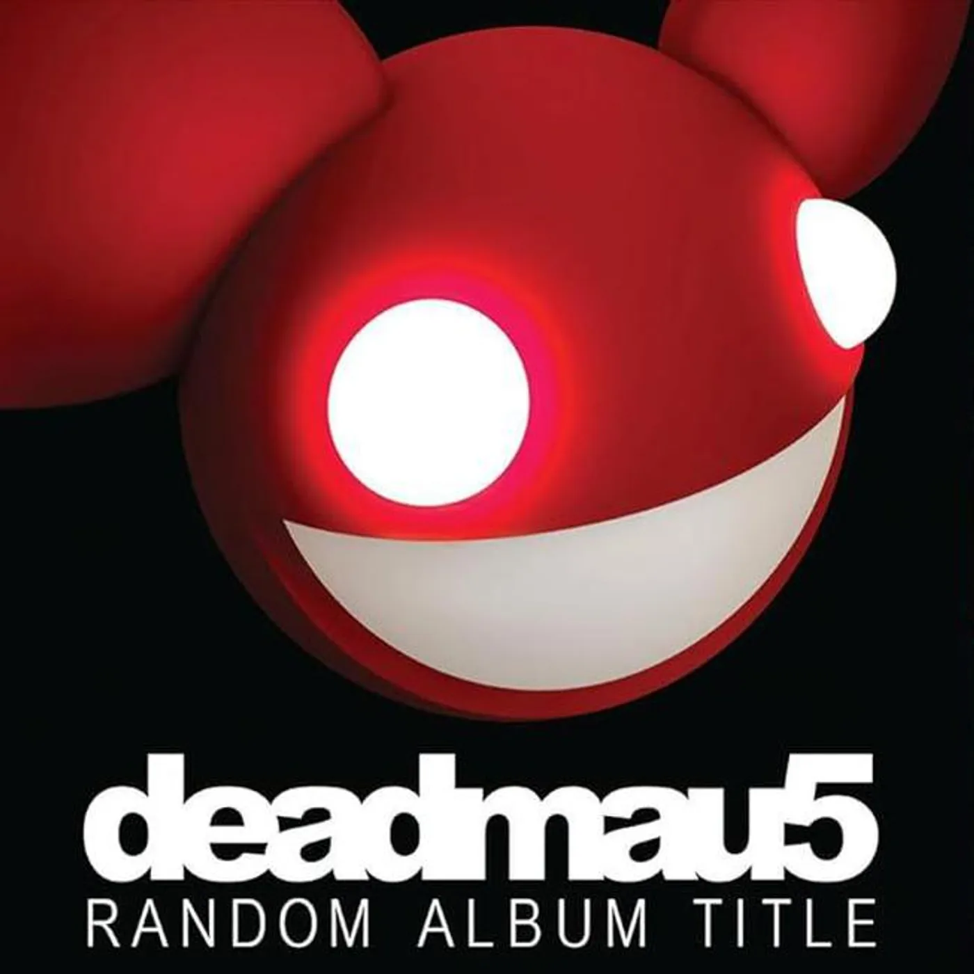 deadmau5 Random Album Title (Red Translucent) Vinyl Record