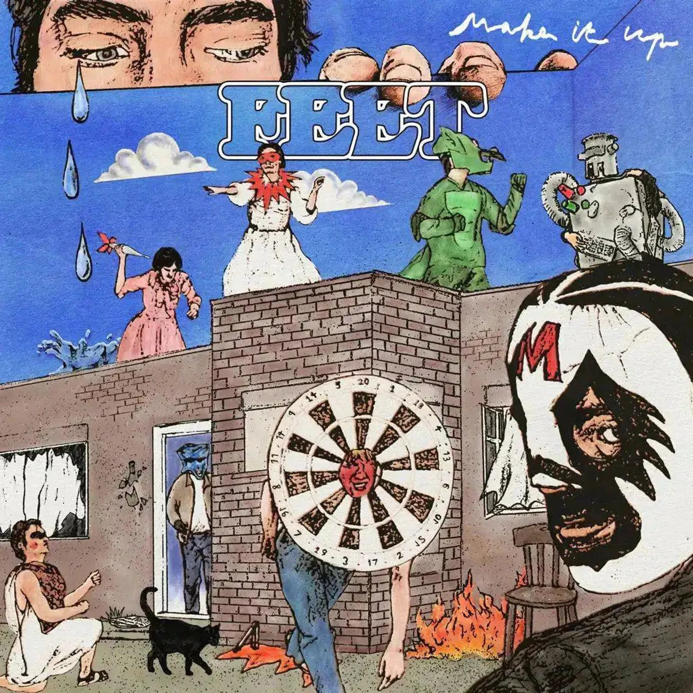 FEET Make It Up (Transparent Blue) Vinyl Record