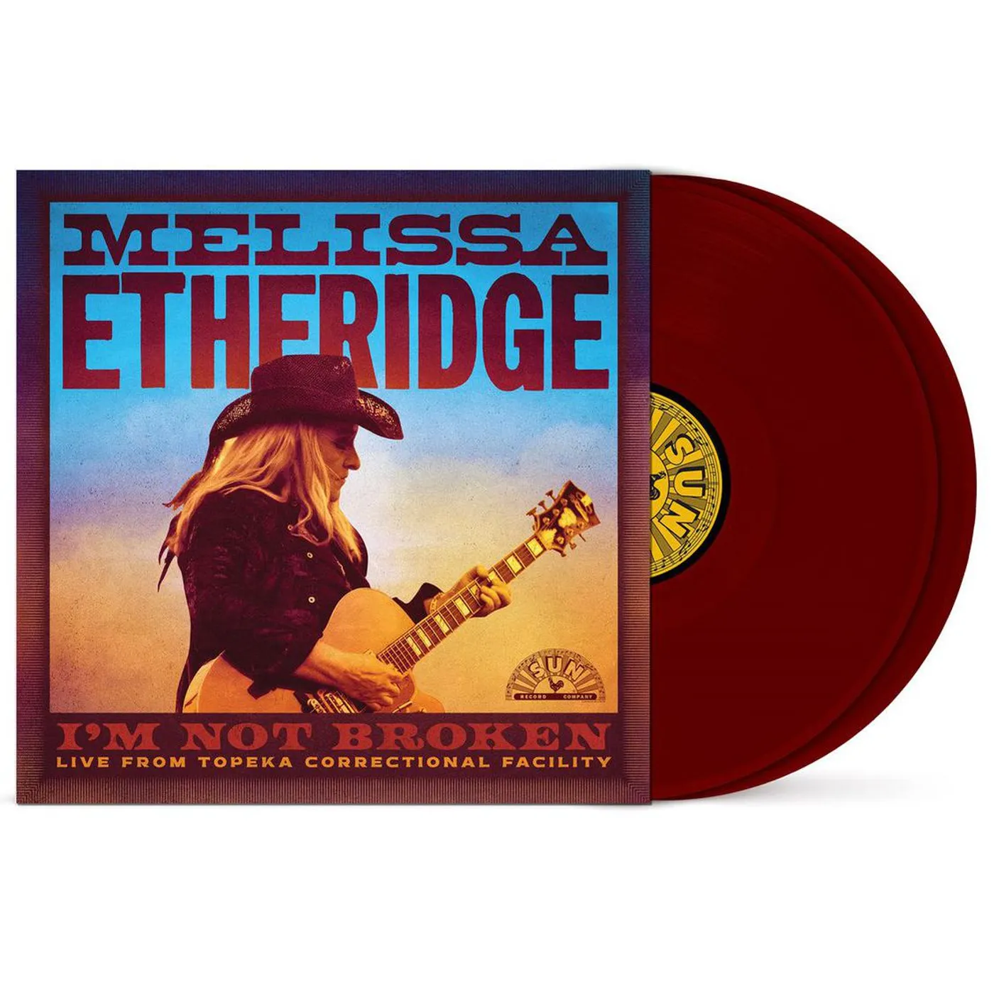 Melissa Etheridge I'm Not Broken: Live Topeka Correctional Facility (2LP/Maroon) Vinyl Record