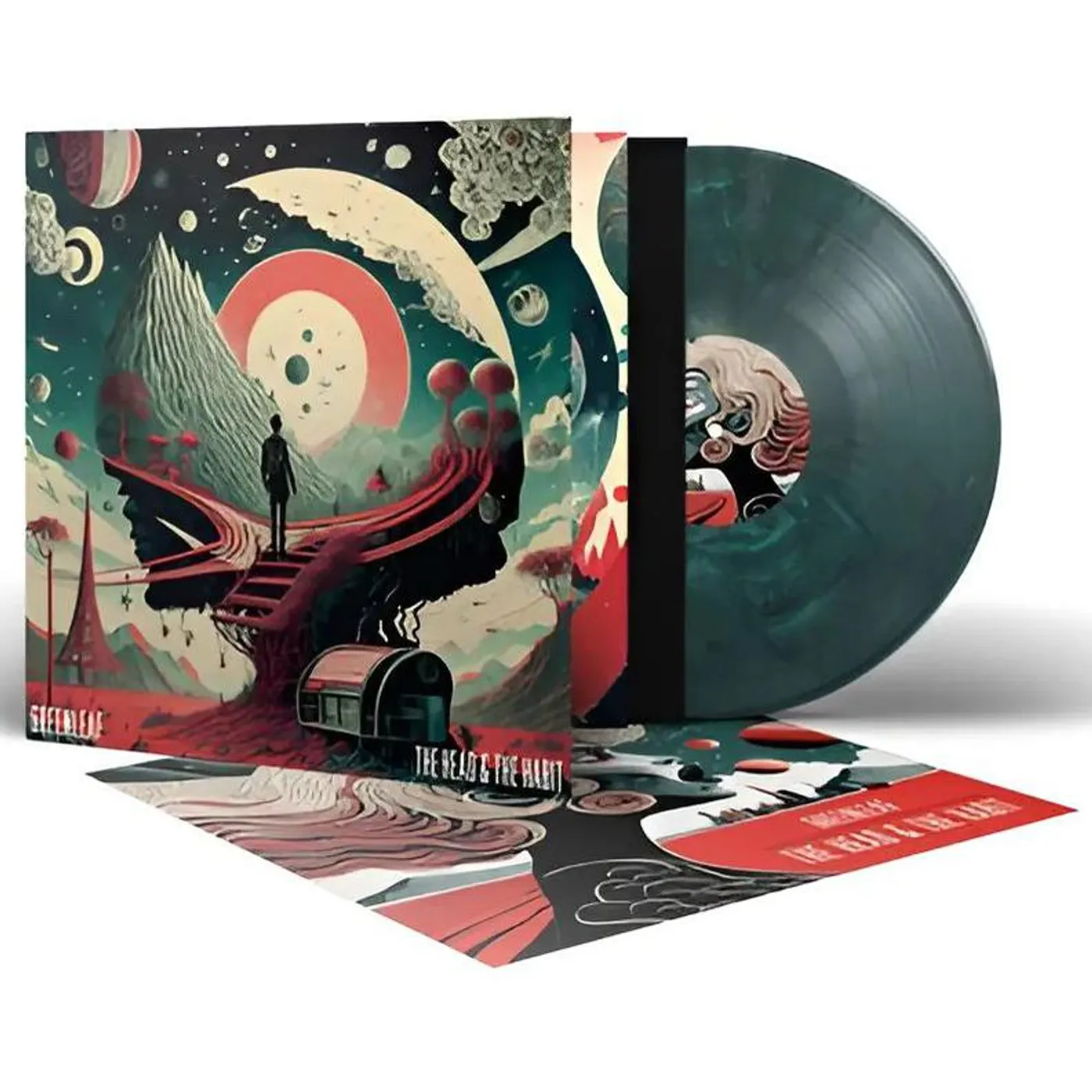 Greenleaf Head & The Habit (Ofgv, Green/ White Marbled) Vinyl Record