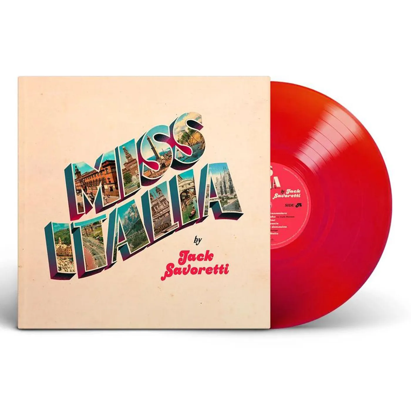 Jack Savoretti Miss Italia (Red) Vinyl Record