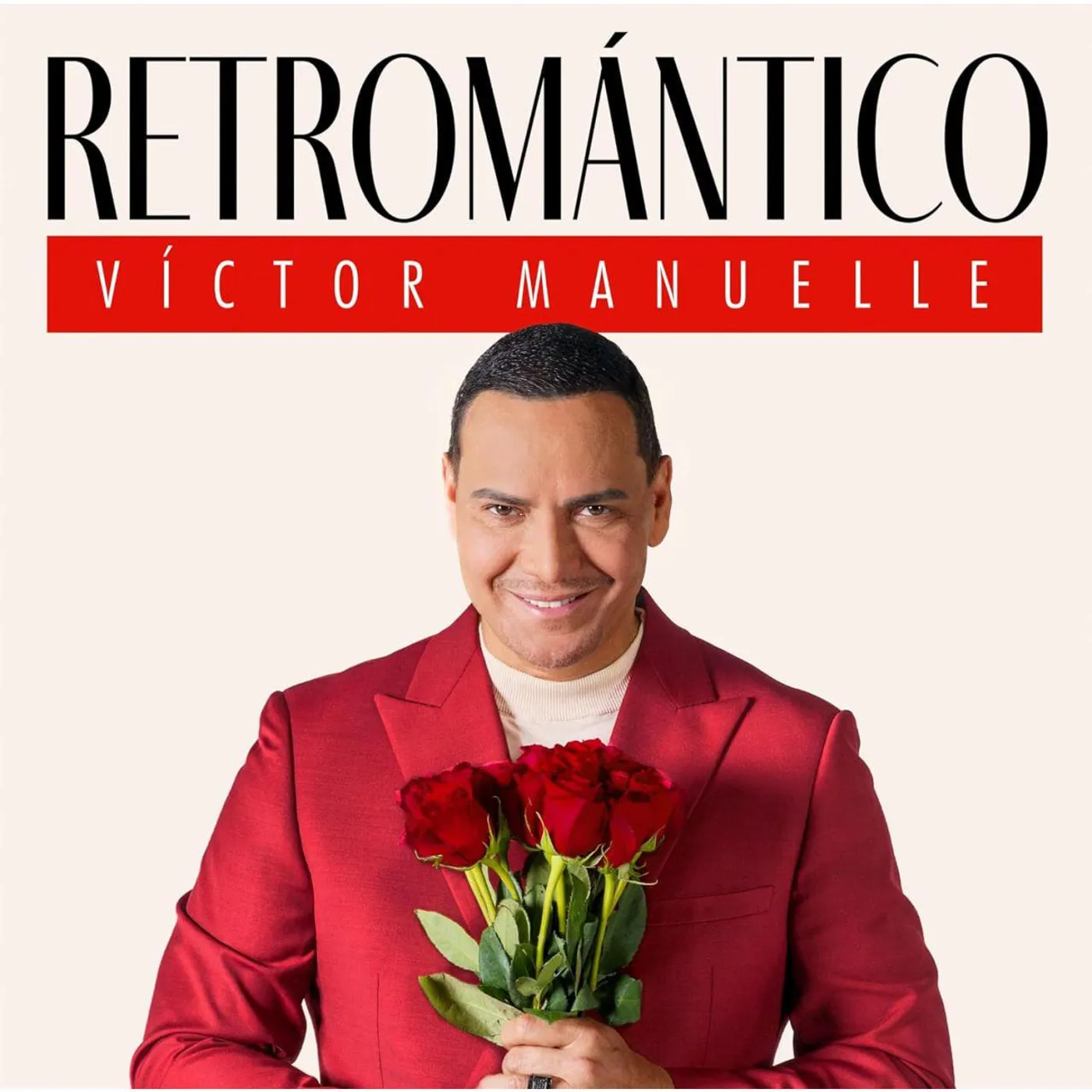 Victor Manuelle Retromántico (Translucent Ruby) Vinyl Record