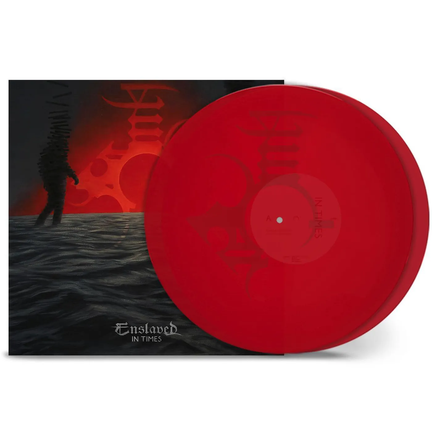 Enslaved In Times - Trans Red Vinyl Record