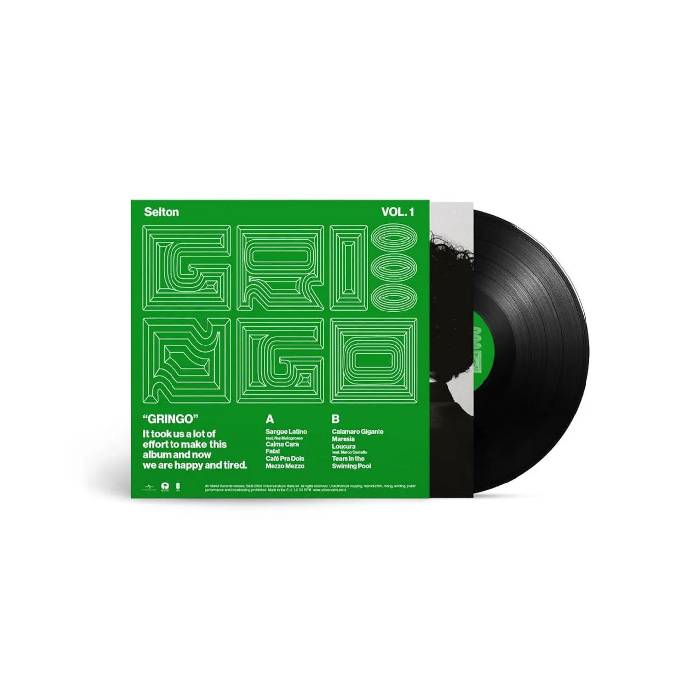 Selton GRINGO VOL 1 Vinyl Record