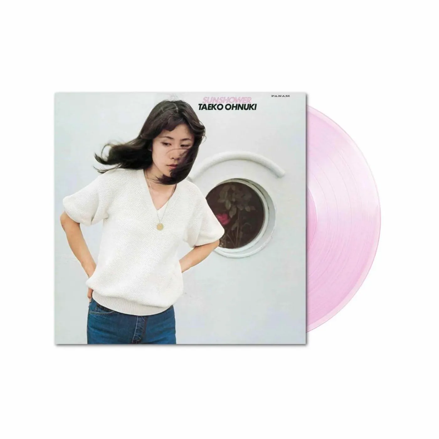 Taeko Onuki Sunshower (Clear Pink) Vinyl Record