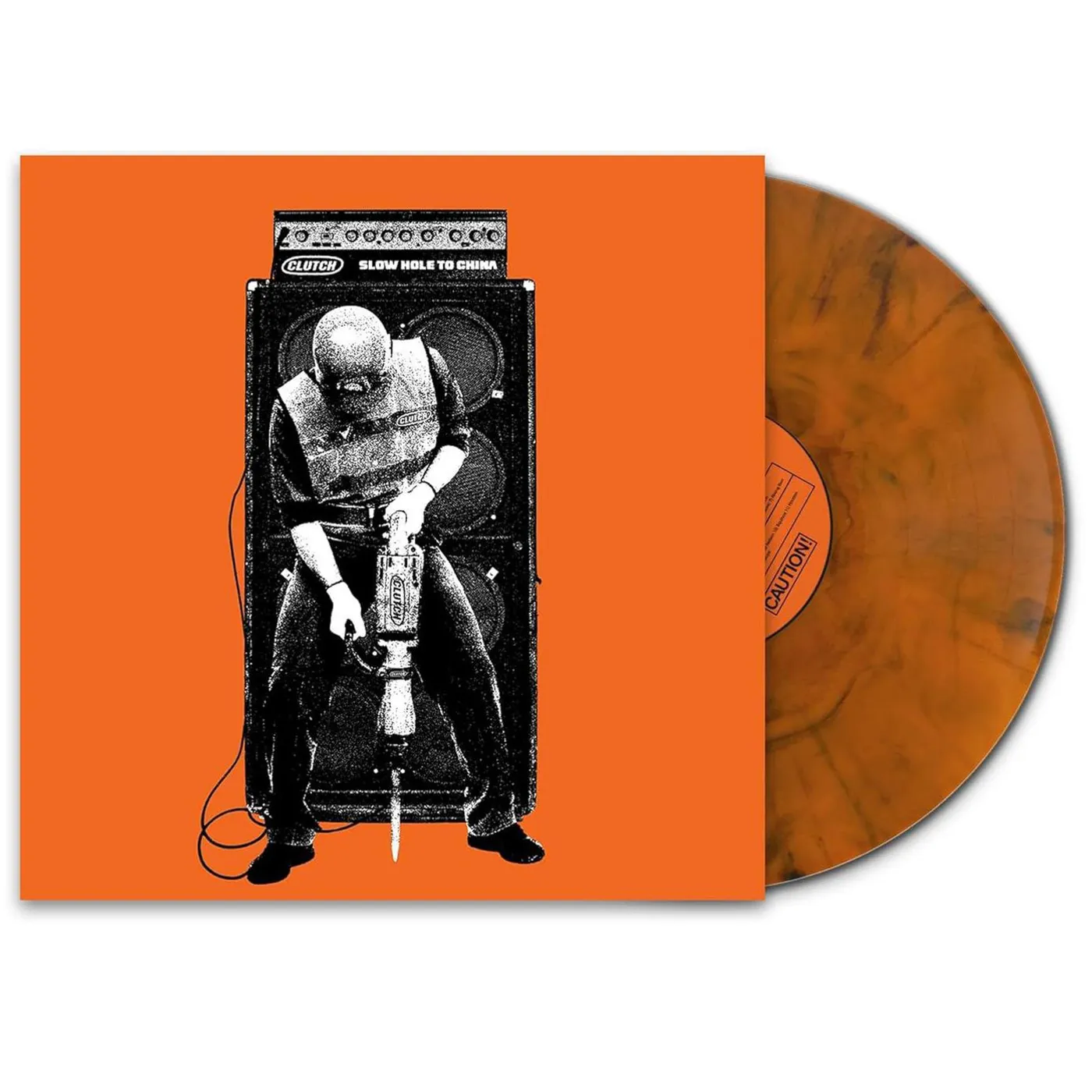 Clutch Slow Hole To China (Orange Smoked) Vinyl Record