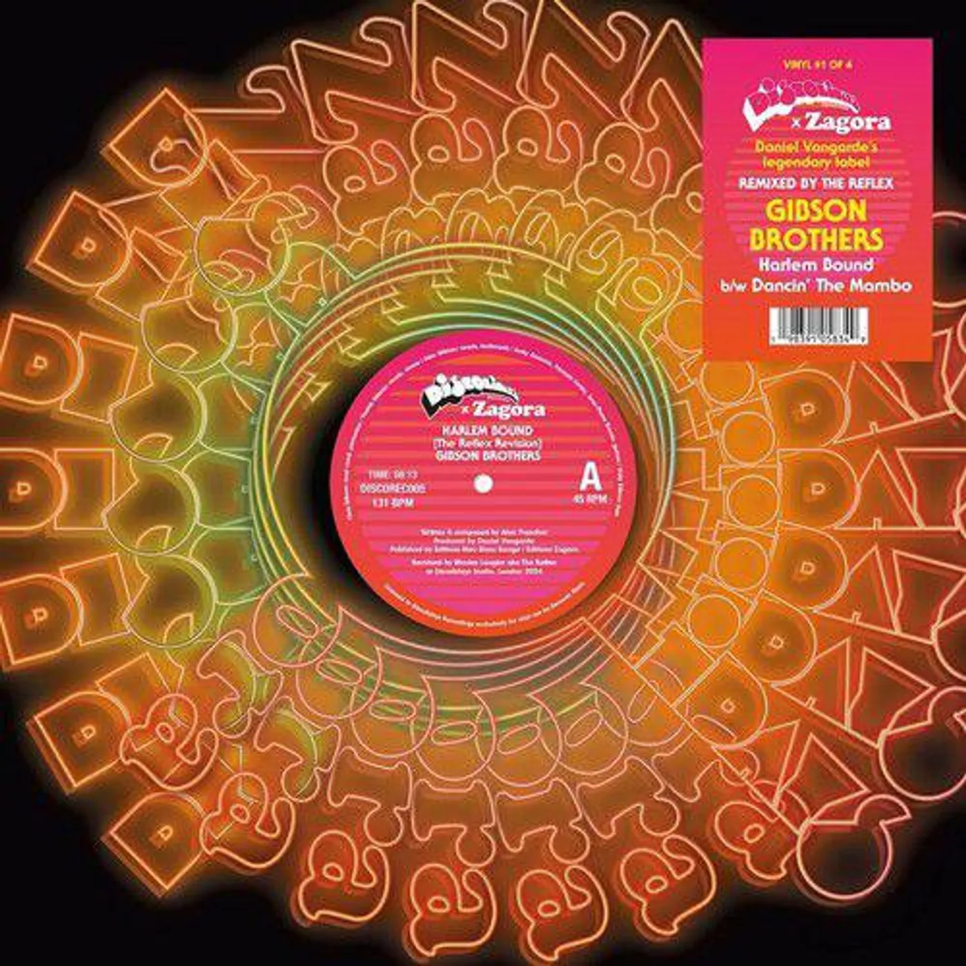 Gibson Brothers Harlem Bound / Dancin' The Mambo (The Reflex) (180g) Vinyl Record