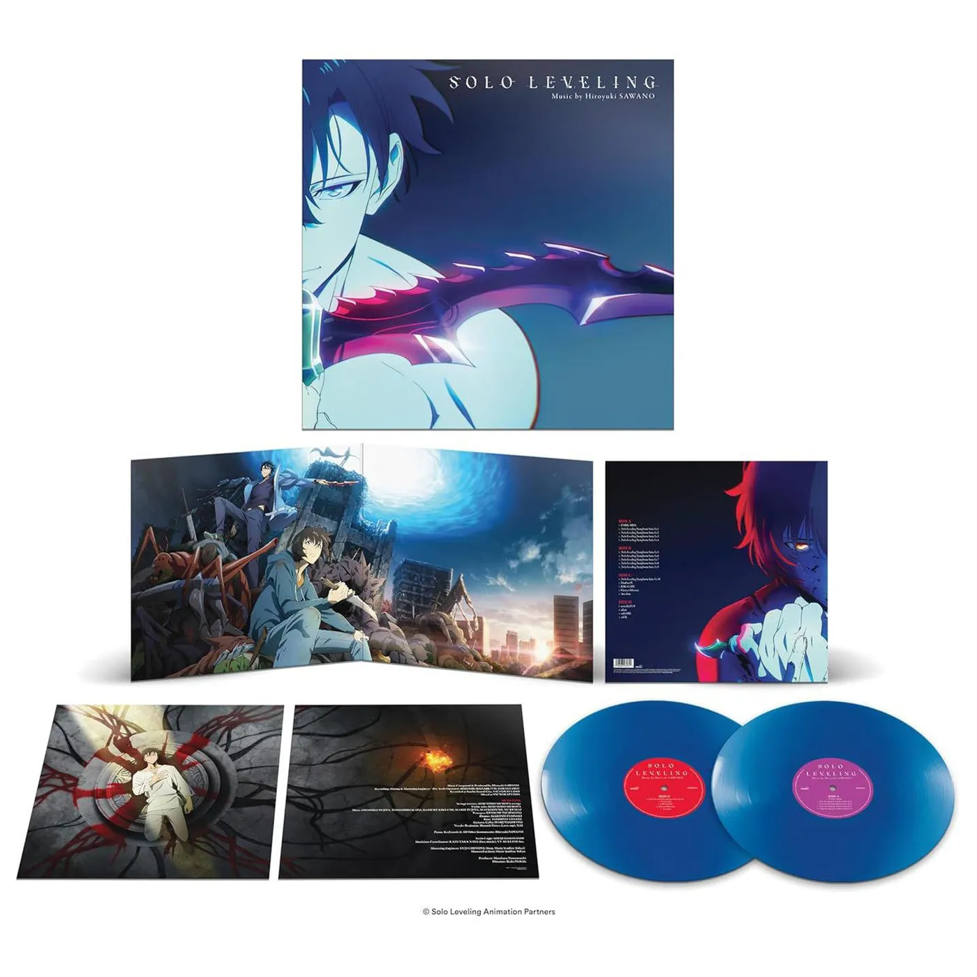 Sawano Hiroyuki Solo Leveling OST (2LP)) Vinyl Record