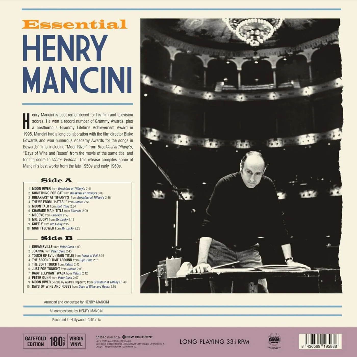 Essential Henry Mancini (180g) Vinyl Record