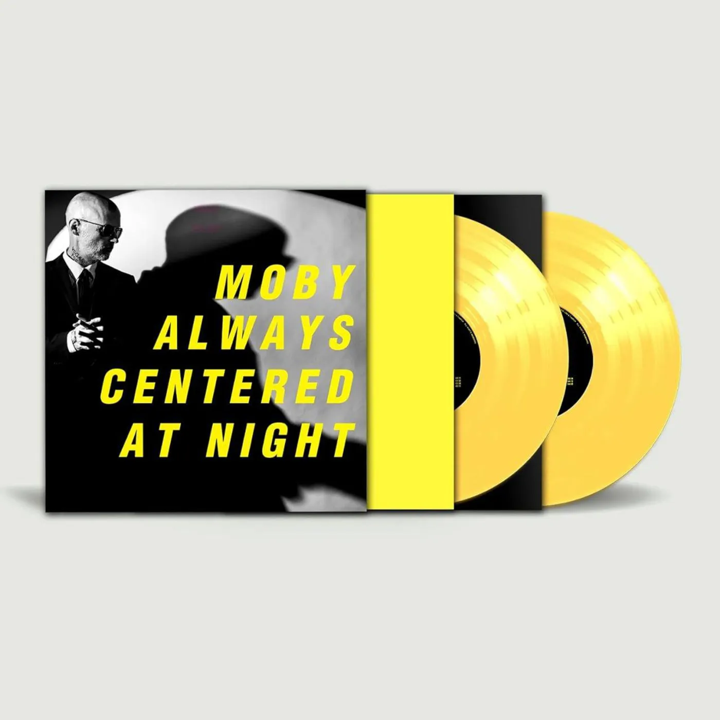 Moby Always Centered At Night (2LP/Yellow) Vinyl Record