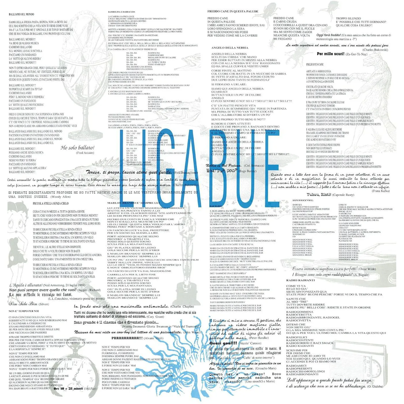 Ligabue  (Remastered/180 g/Turquoise) Vinyl Record