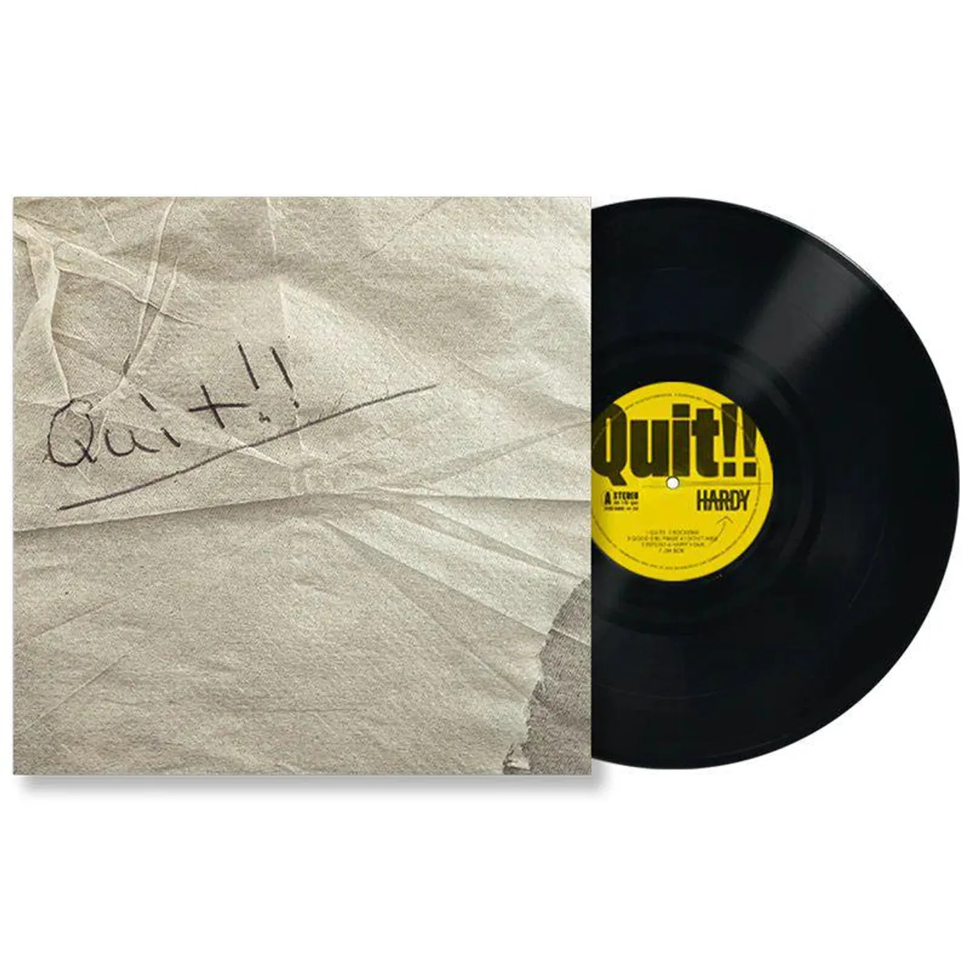 HARDY Quit!! Vinyl Record