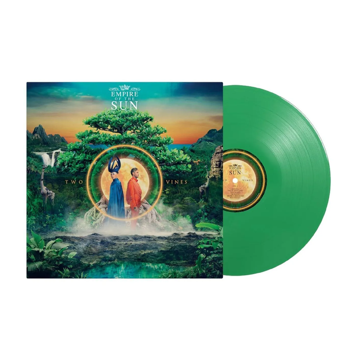 Empire Of The Sun Two Vines (Transparent Green) Vinyl Record