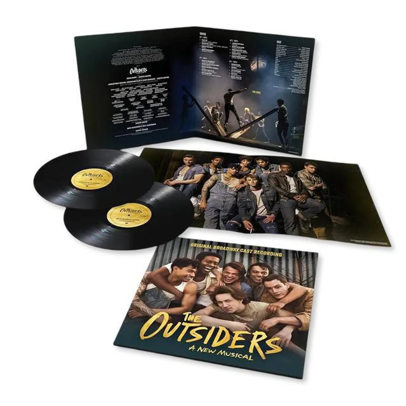 Outsiders: A New Musical / O.B.C.R. Outsiders: A New Musical (2LP/Original Broadway Cast Recording) Vinyl Record