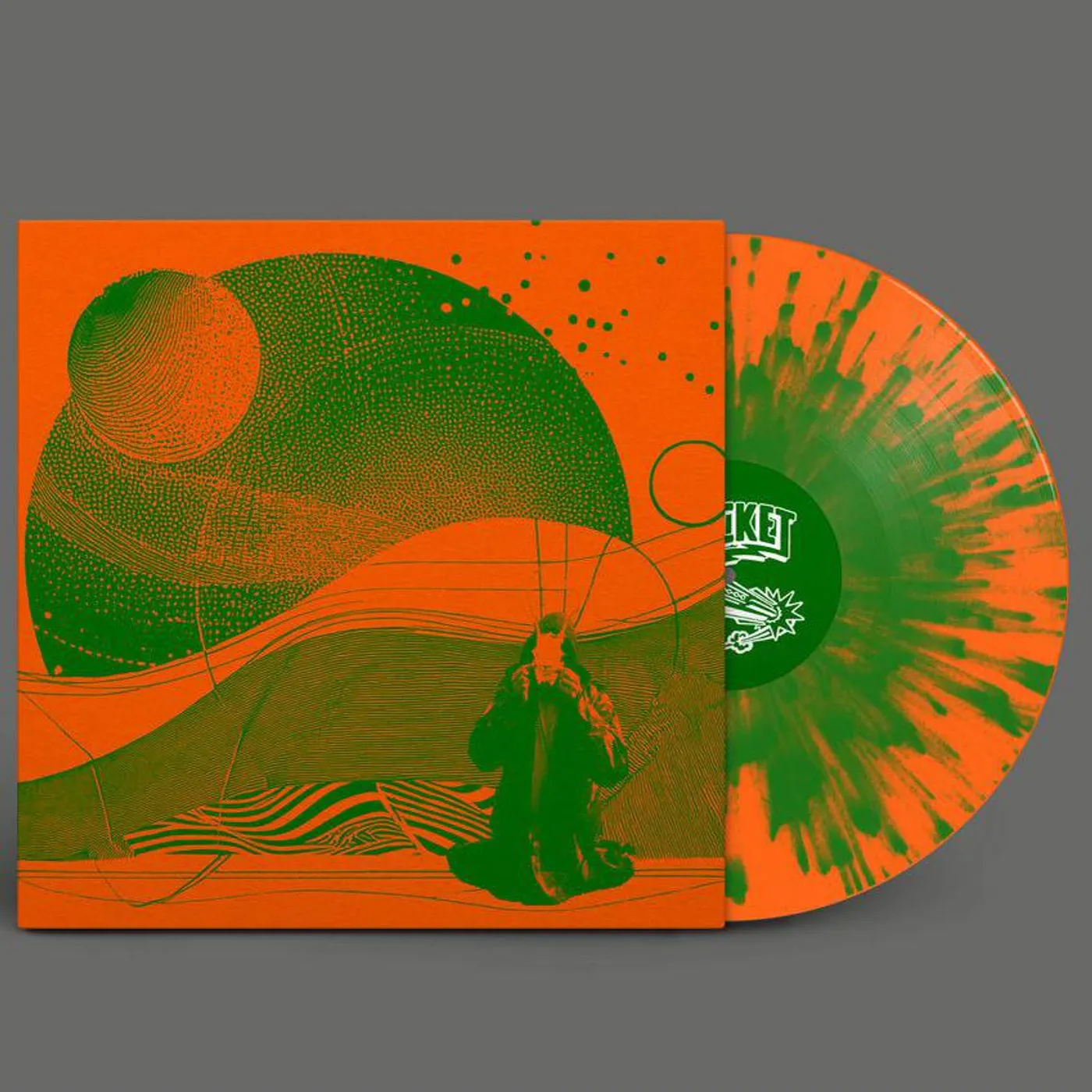 The Janitors An Error Has Occurred (Orange & Green Splatter) Vinyl Record