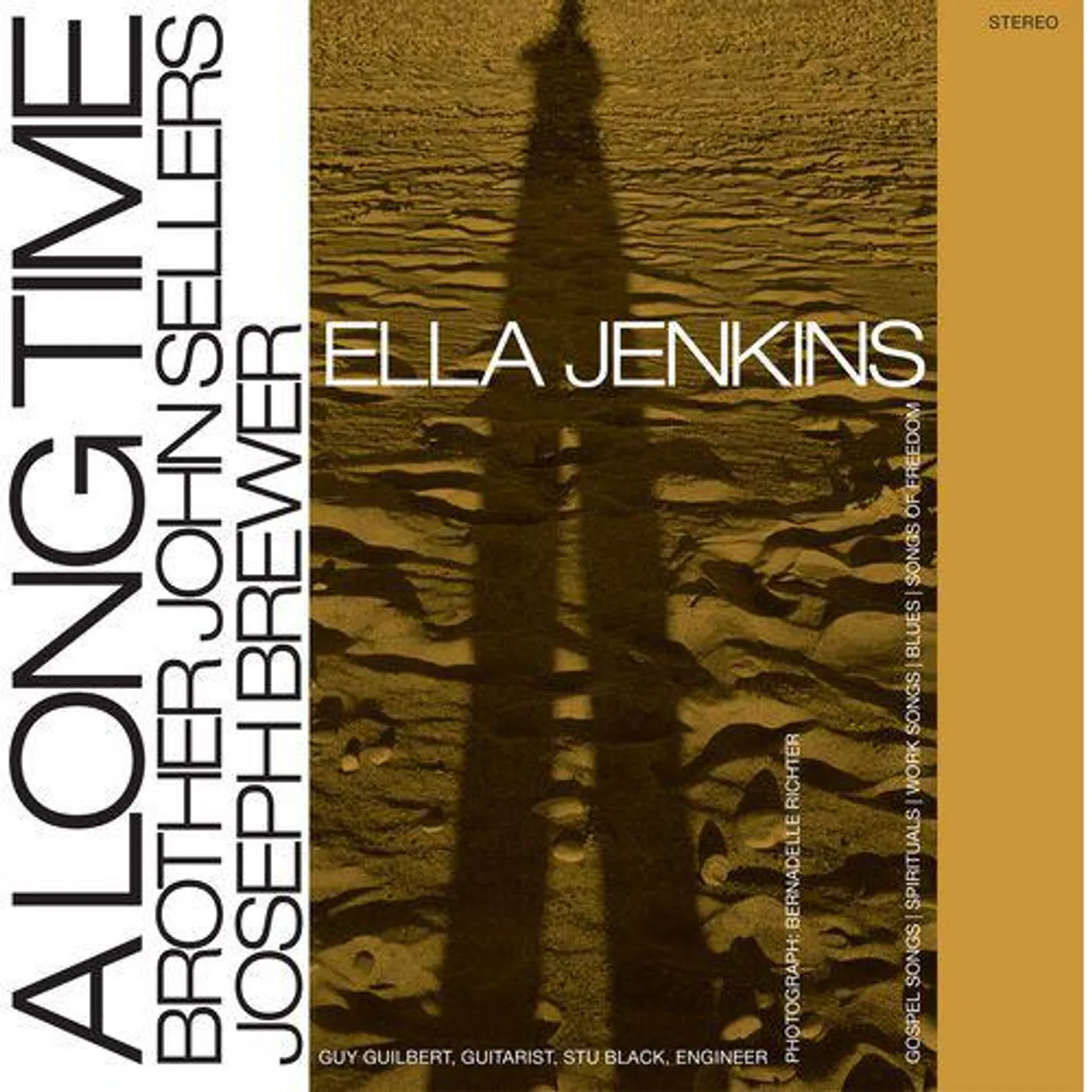 Ella Jenkins Long Time To Freedom Vinyl Record - Reissue