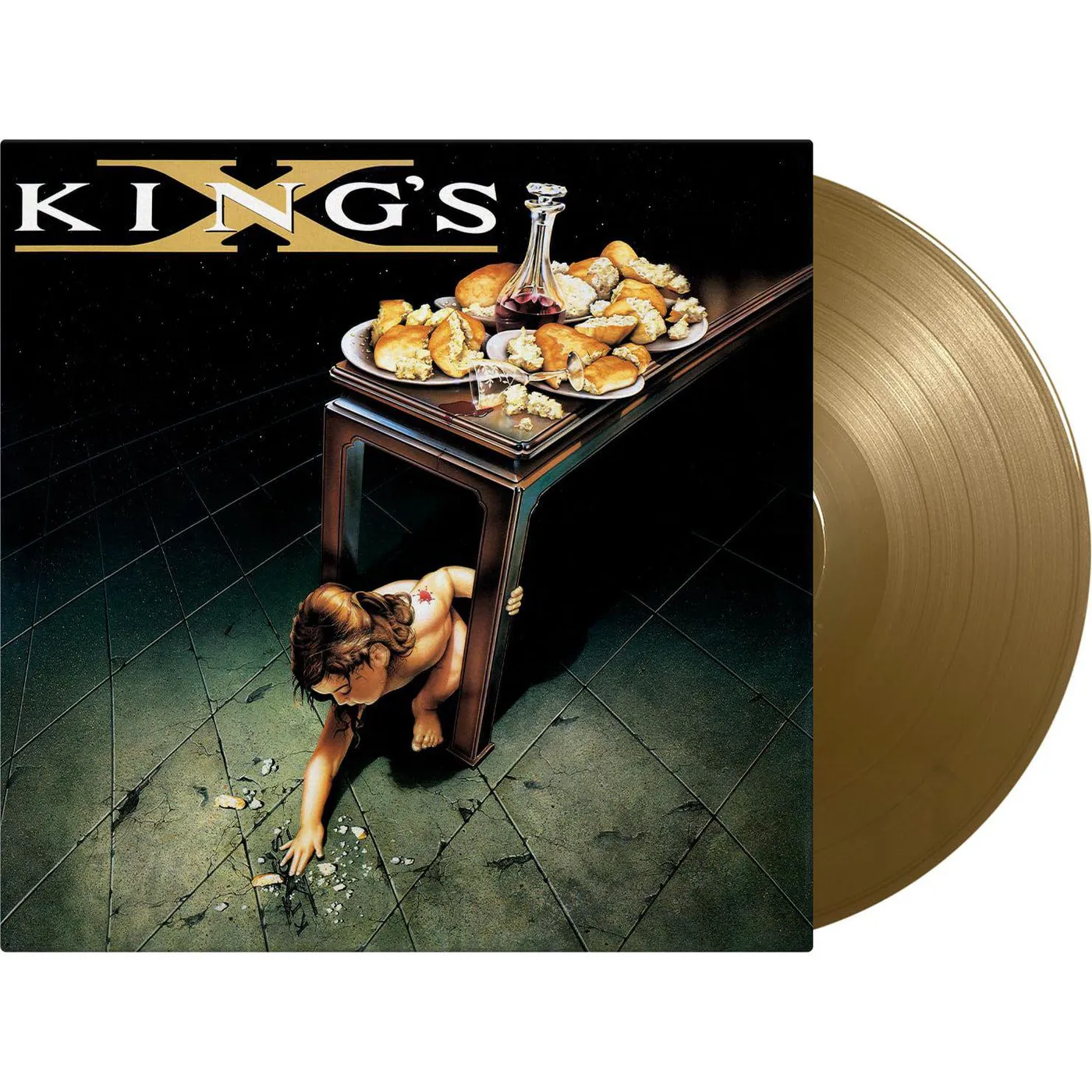  King's X (Limited/180-Gram/Gold) S/T Vinyl Record