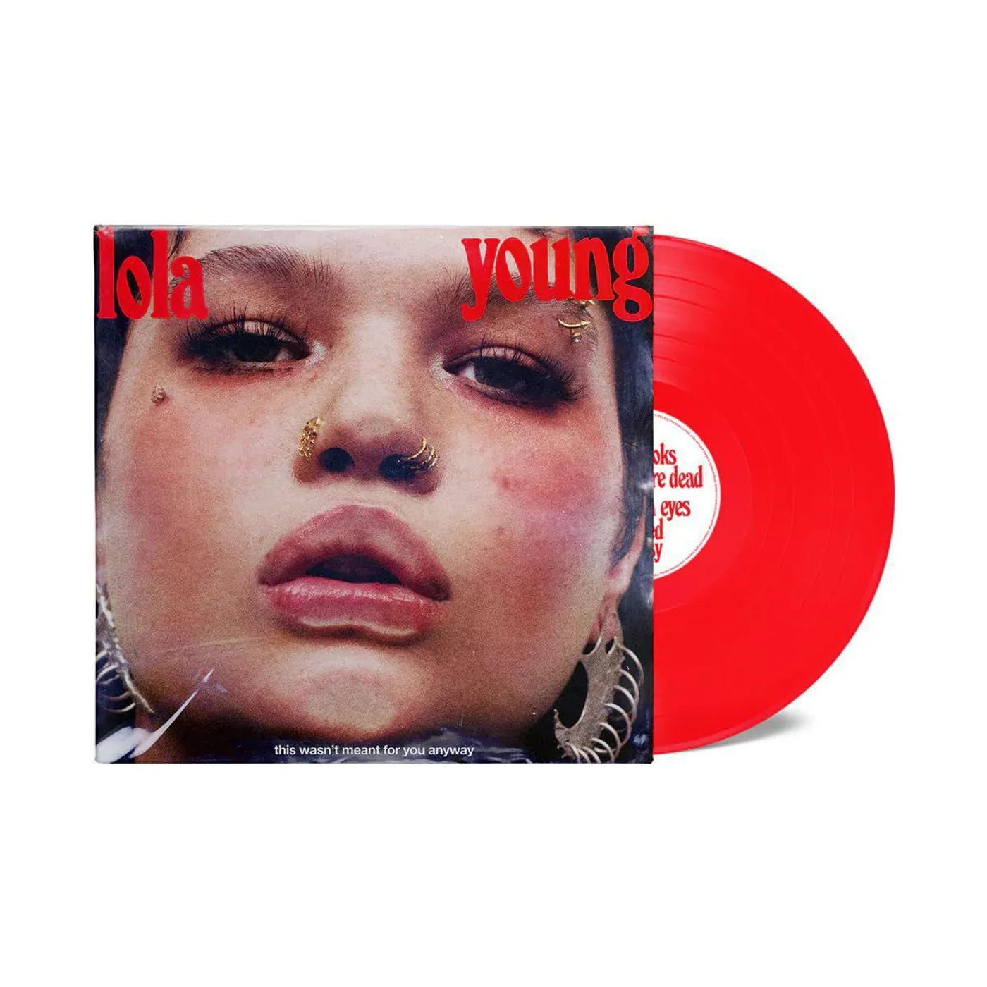Lola Young This Wasn't Meant For You Anyway (Red) Vinyl Record