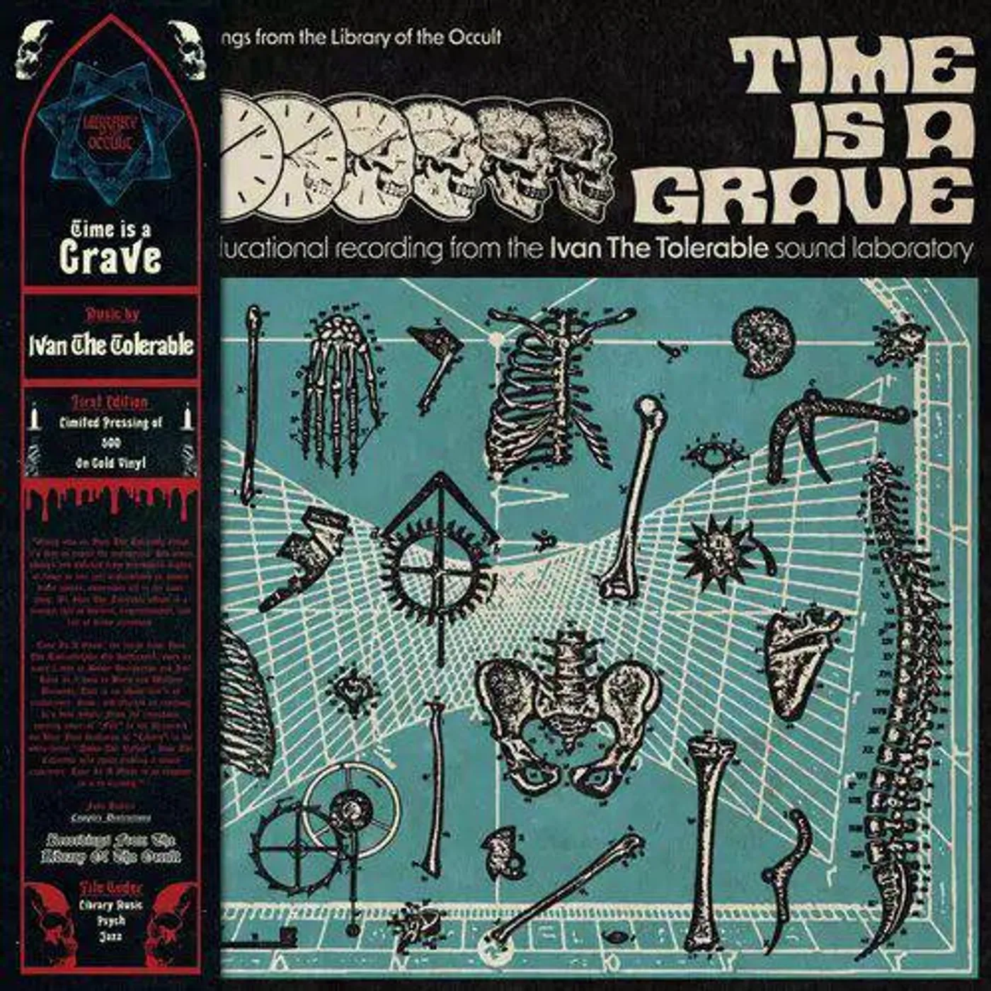Ivan the Tolerable Time Is A Grave (Gold) Vinyl Record