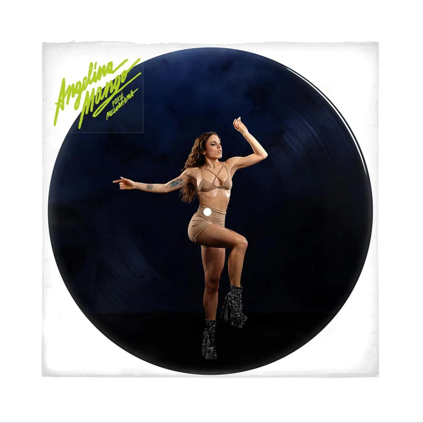 Angelina Mango Poke Melodrama (Picture Disc) Vinyl Record