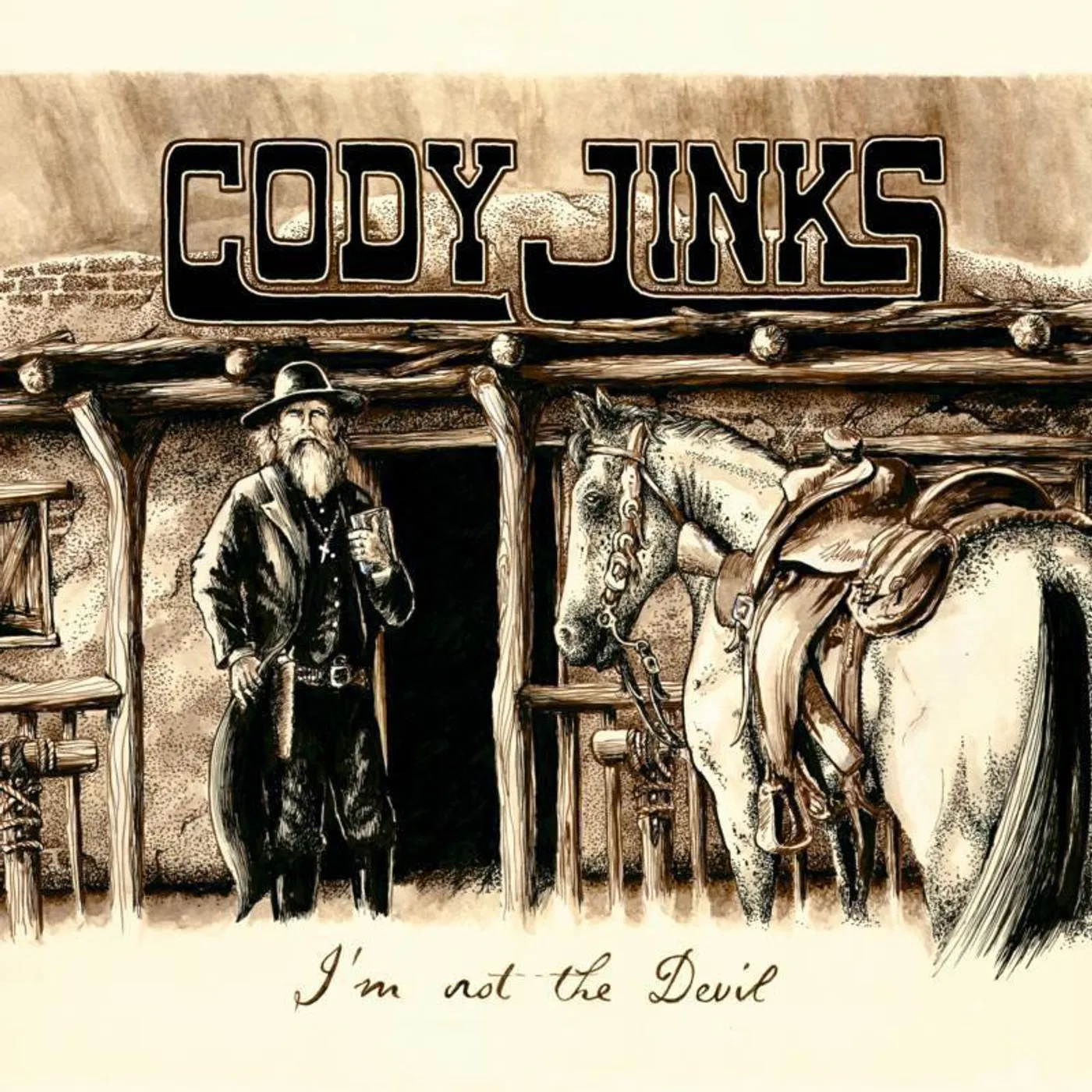 Cody Jinks I'm Not The Devil (2LP,/Maroon/180 G/Side D etching.) Vinyl Record