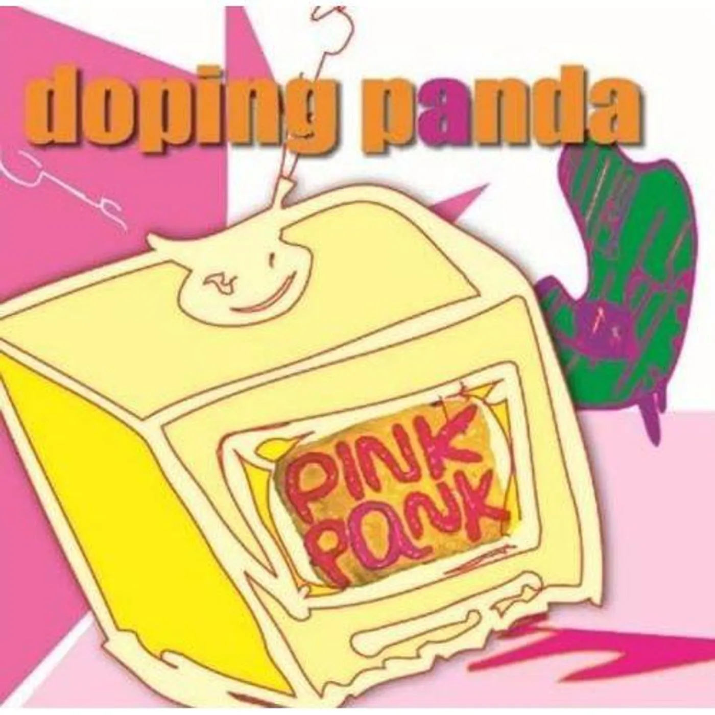 DOPING PANDA Pink Pank Vinyl Record