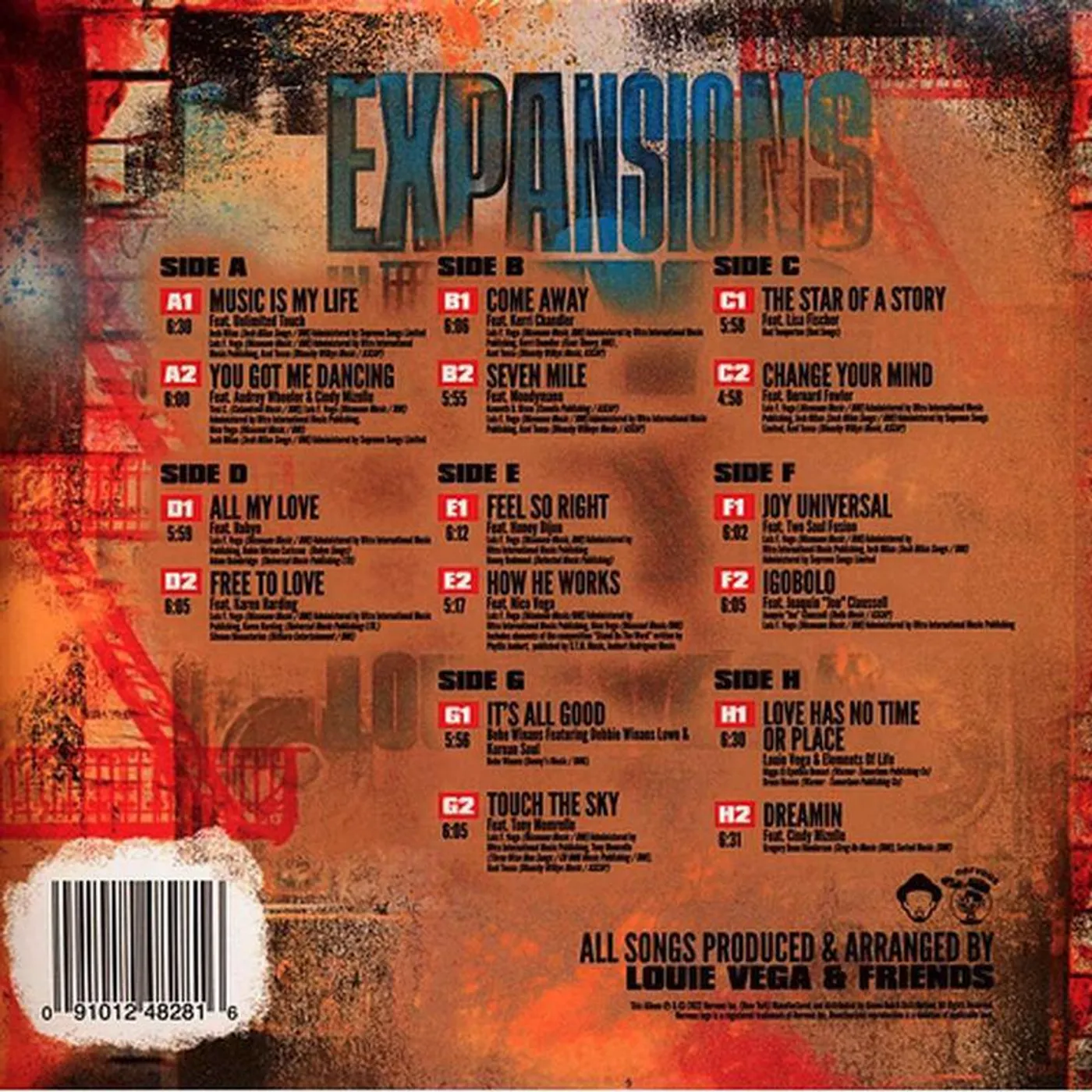 Louie Vega Expansions In The NYC (4LP) Vinyl Record