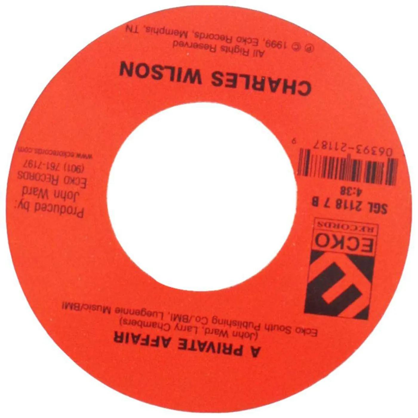 Charles Wilson Love Seat / Private Affair Vinyl Record