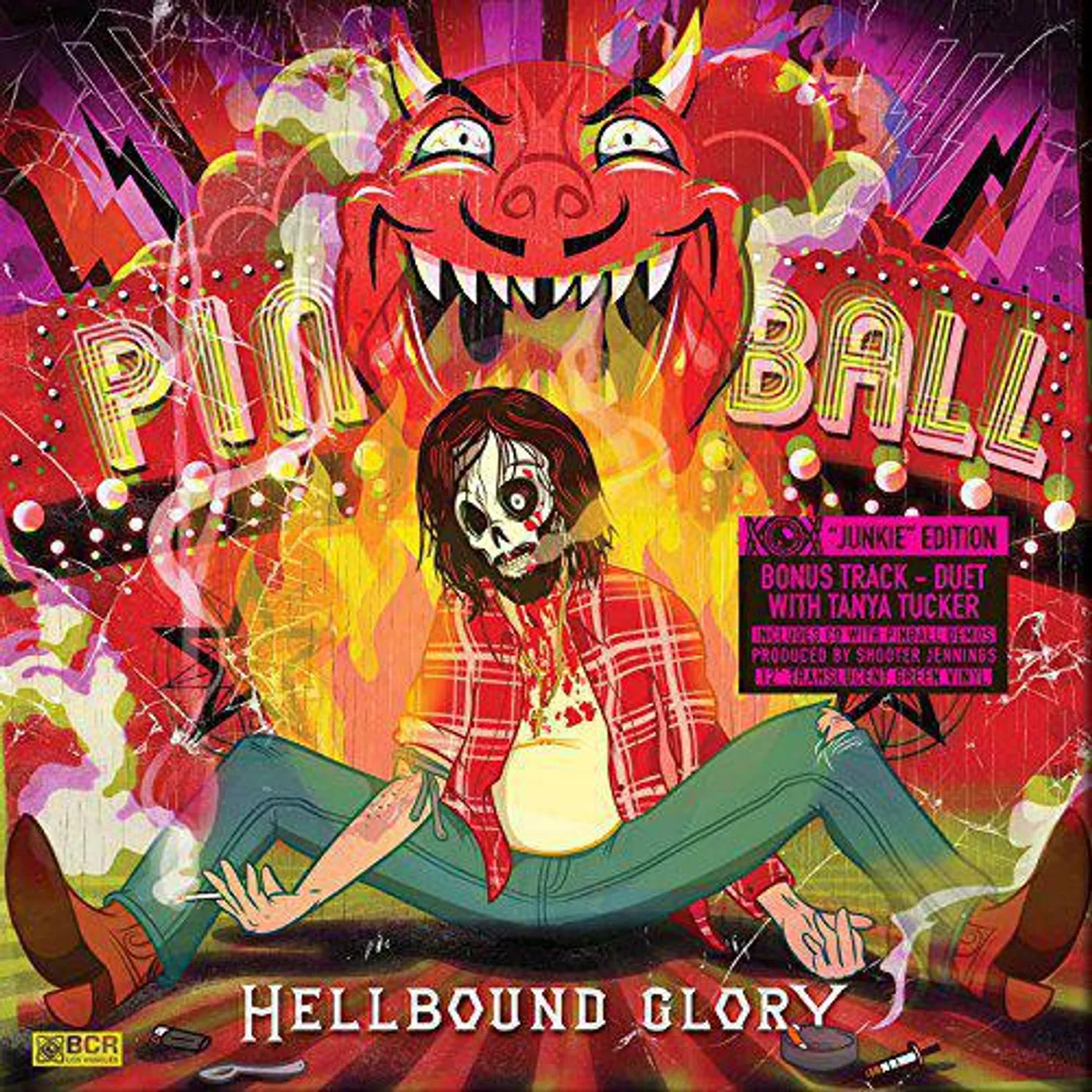Hellbound Glory Pinball Vinyl Record