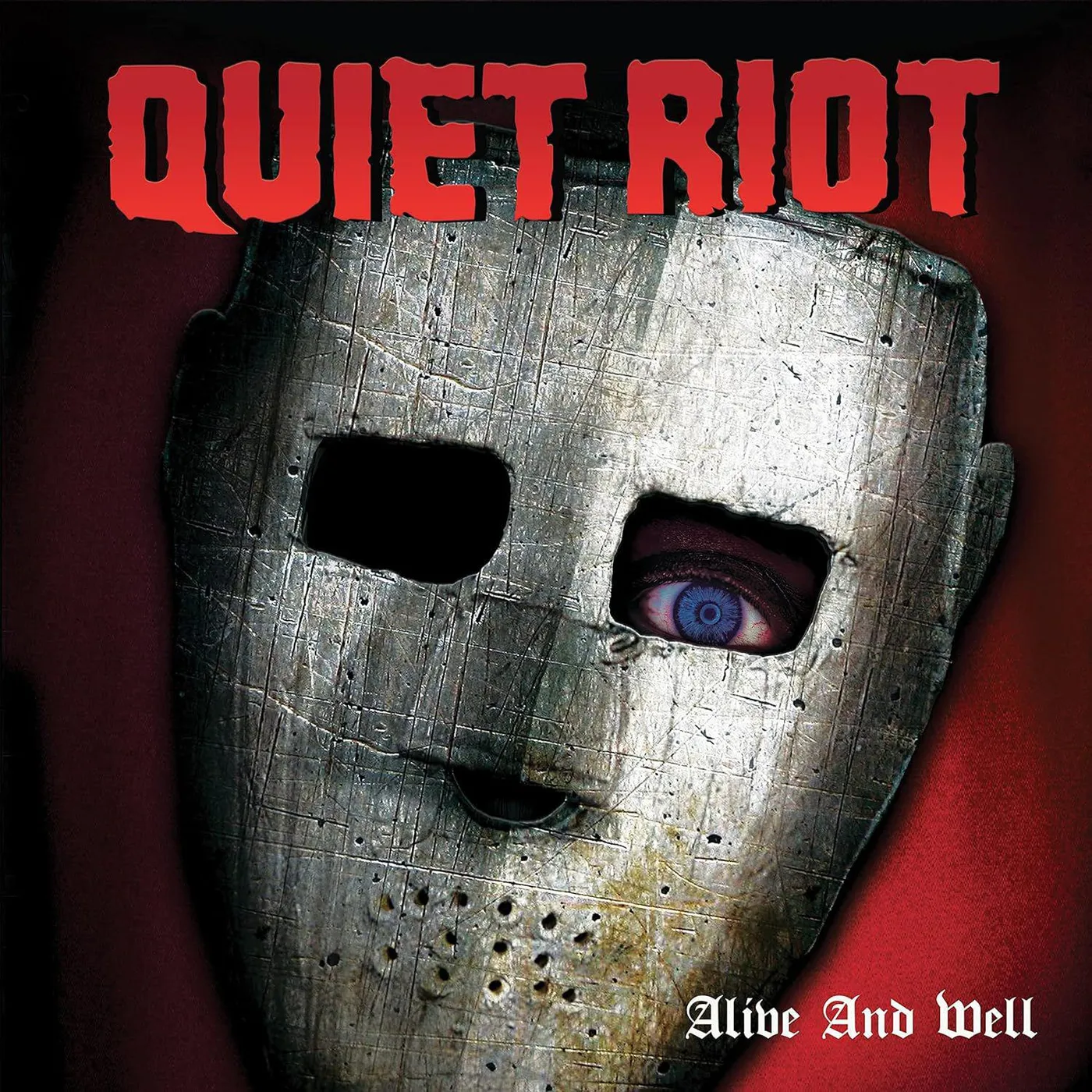 Quiet Riot Alive and Well (Deluxe Edition/Red/Black Splatter) Vinyl Record