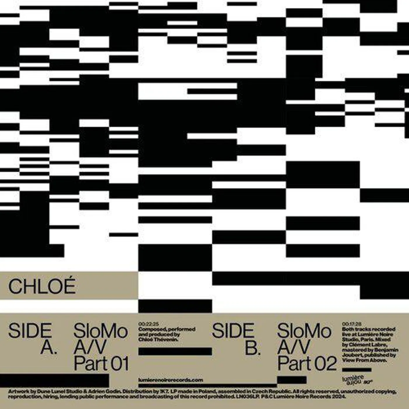 Chloe Slomo A/V Vinyl Record
