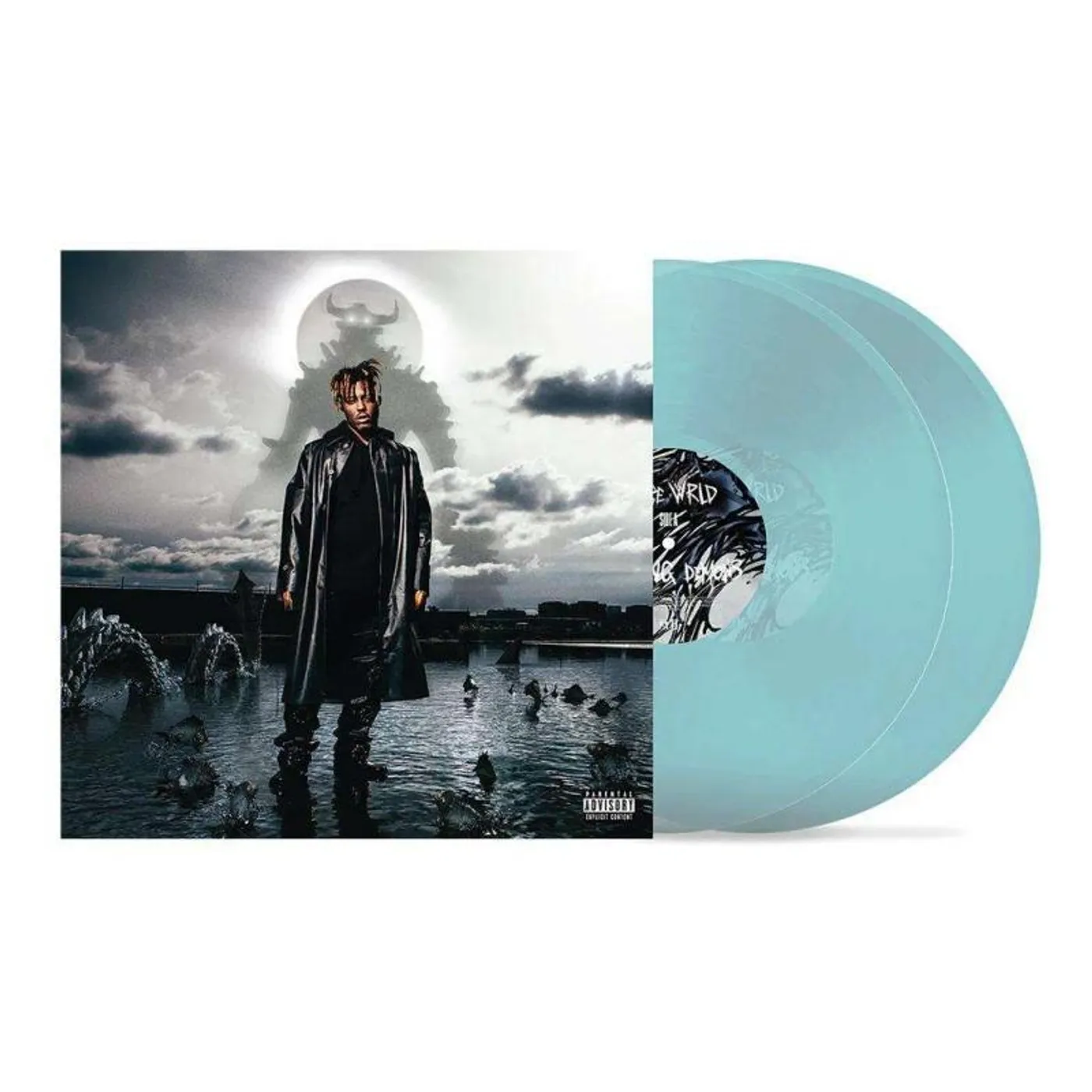 Juice WRLD Fighting Demons (2LP/Light Blue) Vinyl Record