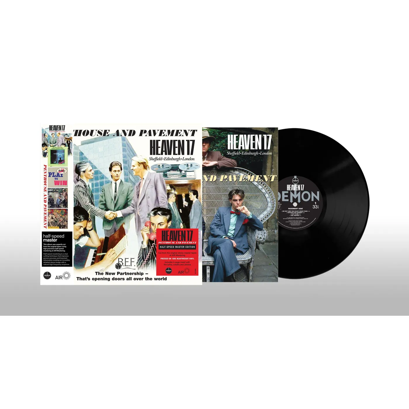 Heaven 17 Penthouse & Pavement (180g) Vinyl Record