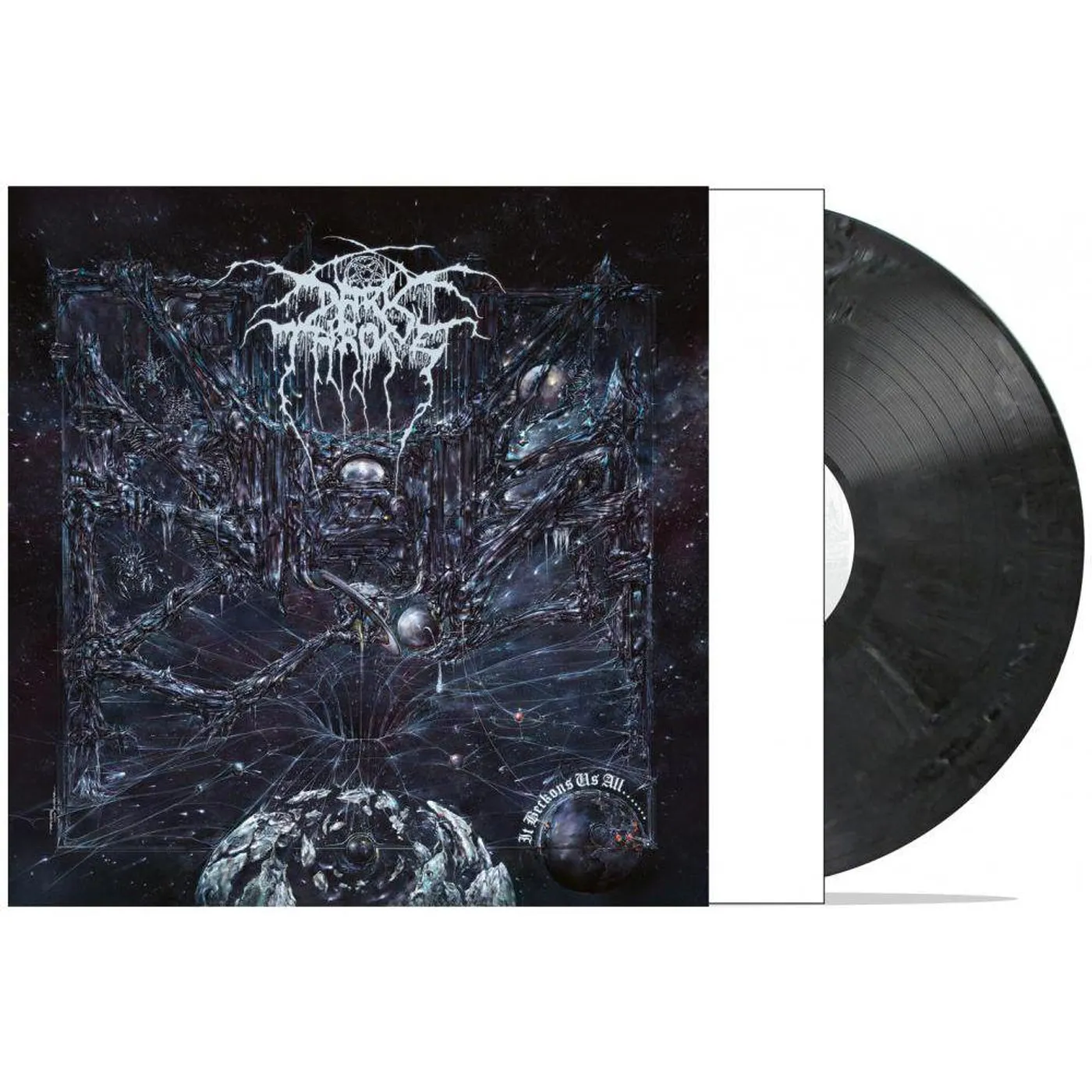Darkthrone It Beckons Us All (Limited Grey Marble) Vinyl Record
