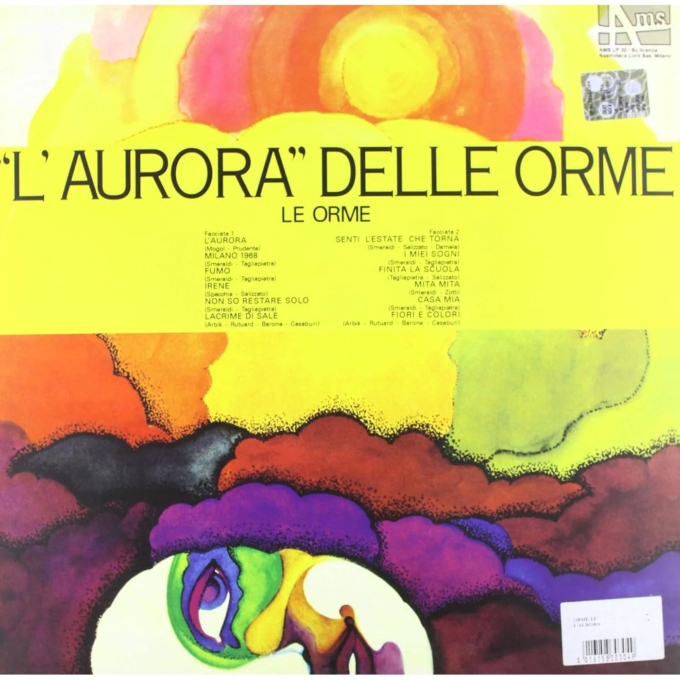 Orme L'aurora Vinyl Record