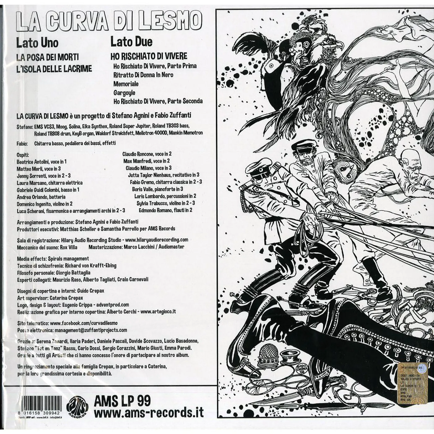  La curva di Lesmo Vinyl Record