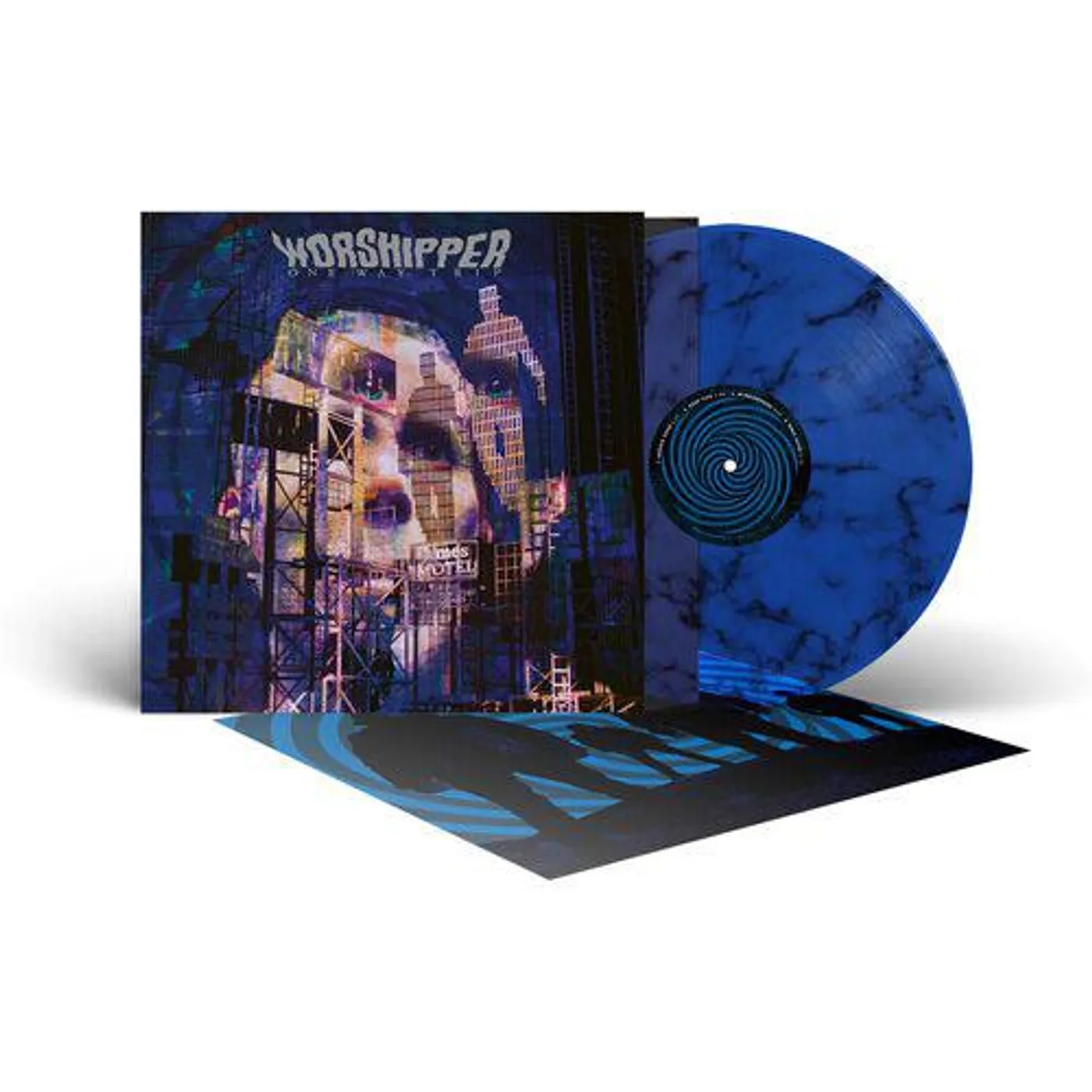 Worshipper One Way Trip (Black/Blue/Limited Edition) (OFGV) Vinyl Record
