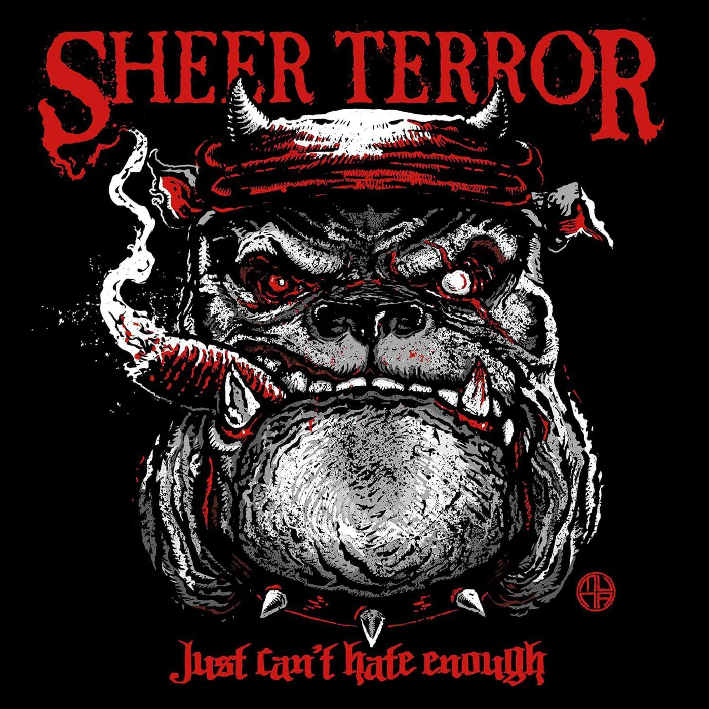 Sheer Terror Just Can't Hate Enough (Red) Vinyl Record