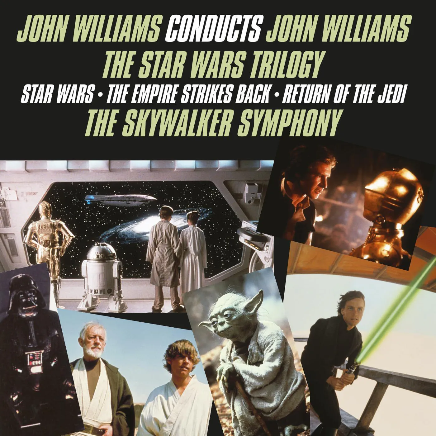 John Williams Conducts John: Star Wars Trilogy (2LP/Green) Vinyl Record