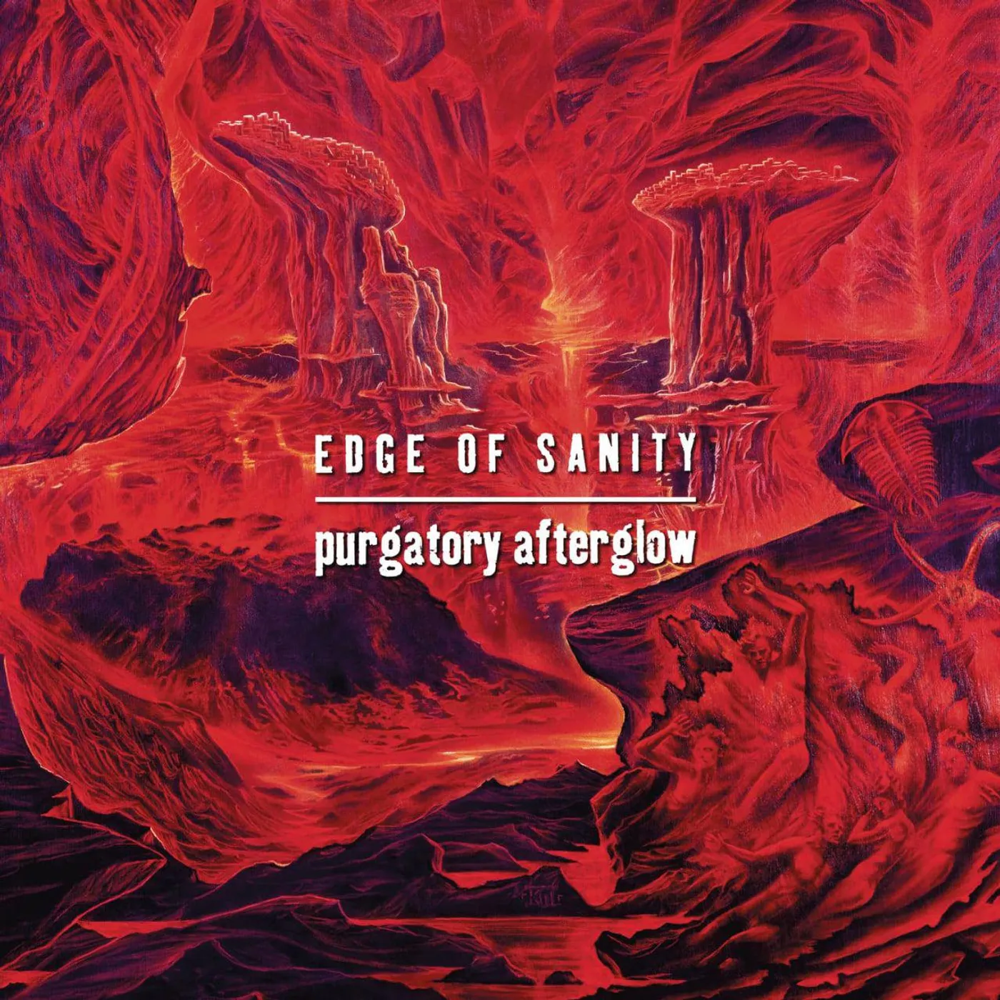 Edge Of Sanity PURGATORY AFTERGLOW (RE-ISSUE) Vinyl Record