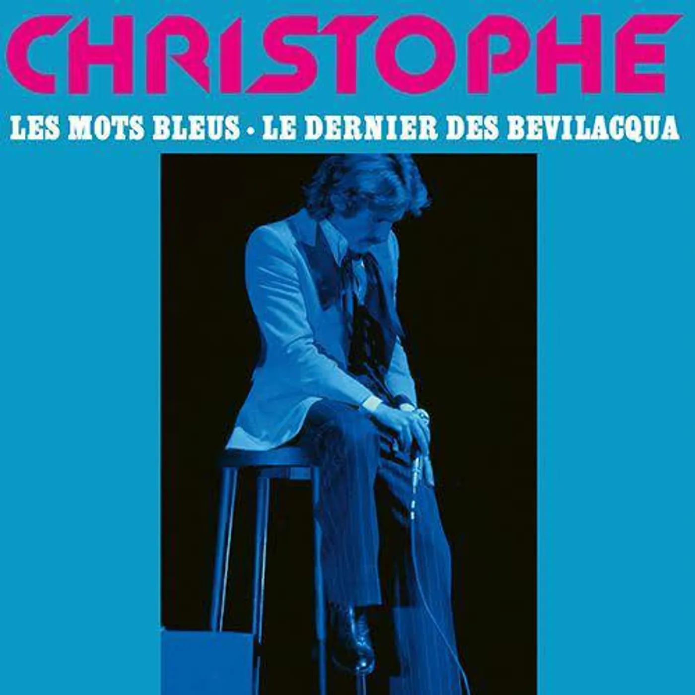 Christophe Les Mots Bleus (Limited/Blue) Vinyl Record