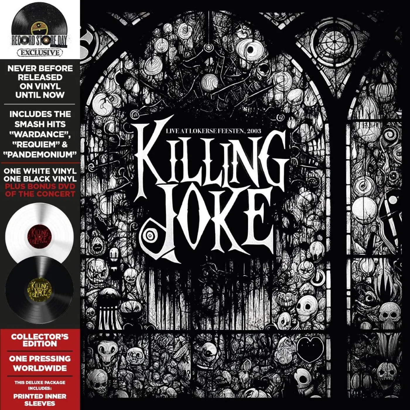 Killing Joke LIVE AT LOKERSE FEESTEN 2003 Vinyl Record