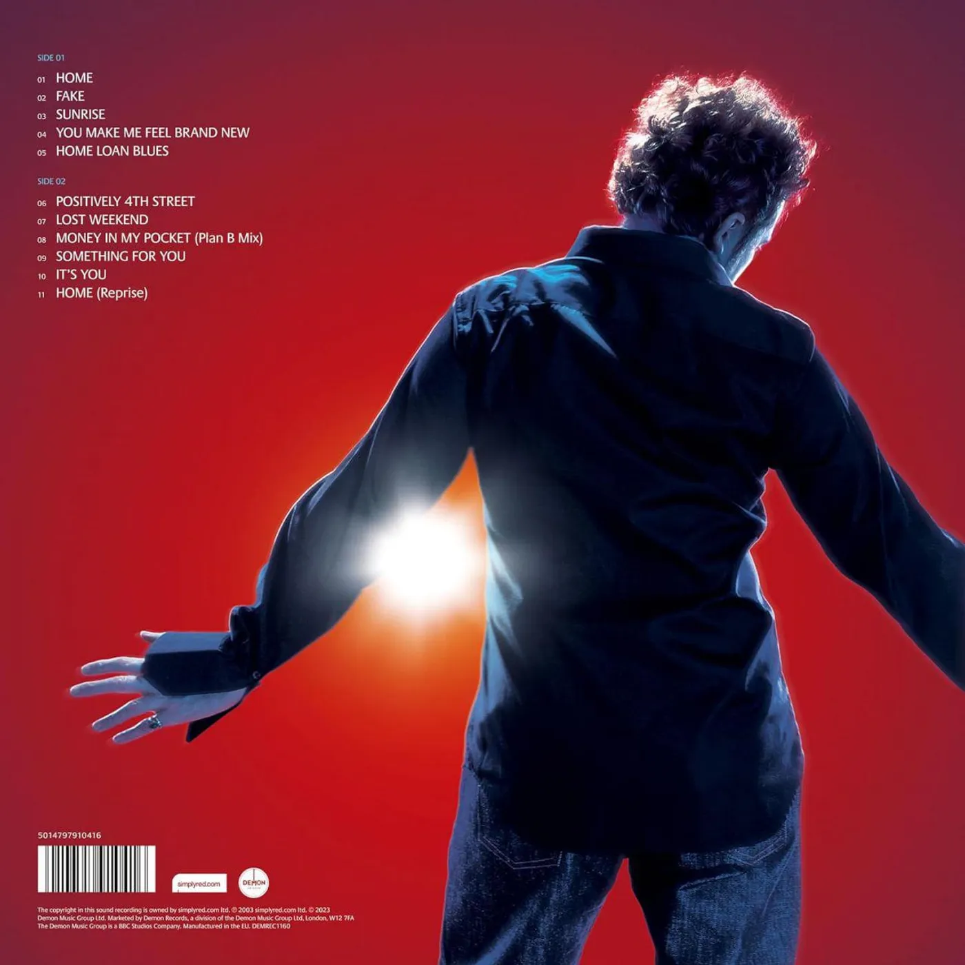 Simply Red Home: 20th Anniversary Vinyl Record