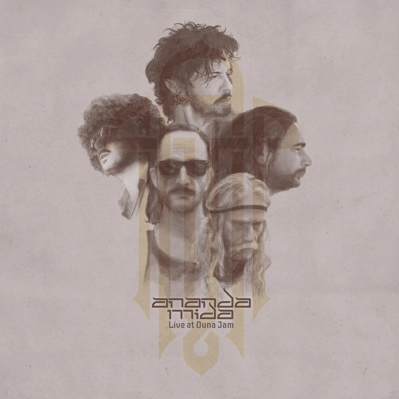 Ananda Mida Live At Duna Jam (Black/Yellow/Orange) Vinyl Record