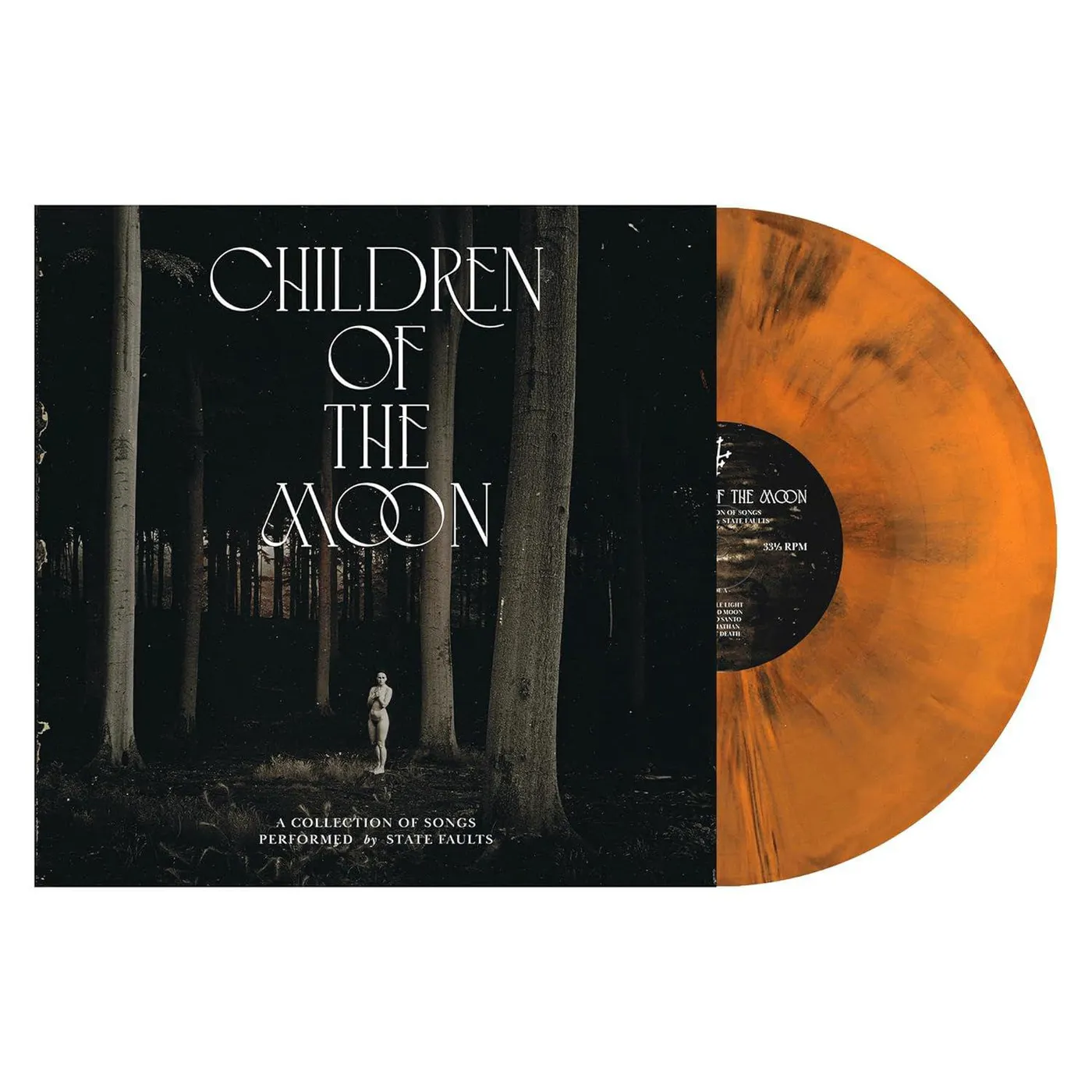 State Faults Children Of The Moon (Limited/2LP/Orange and Black) Vinyl Record