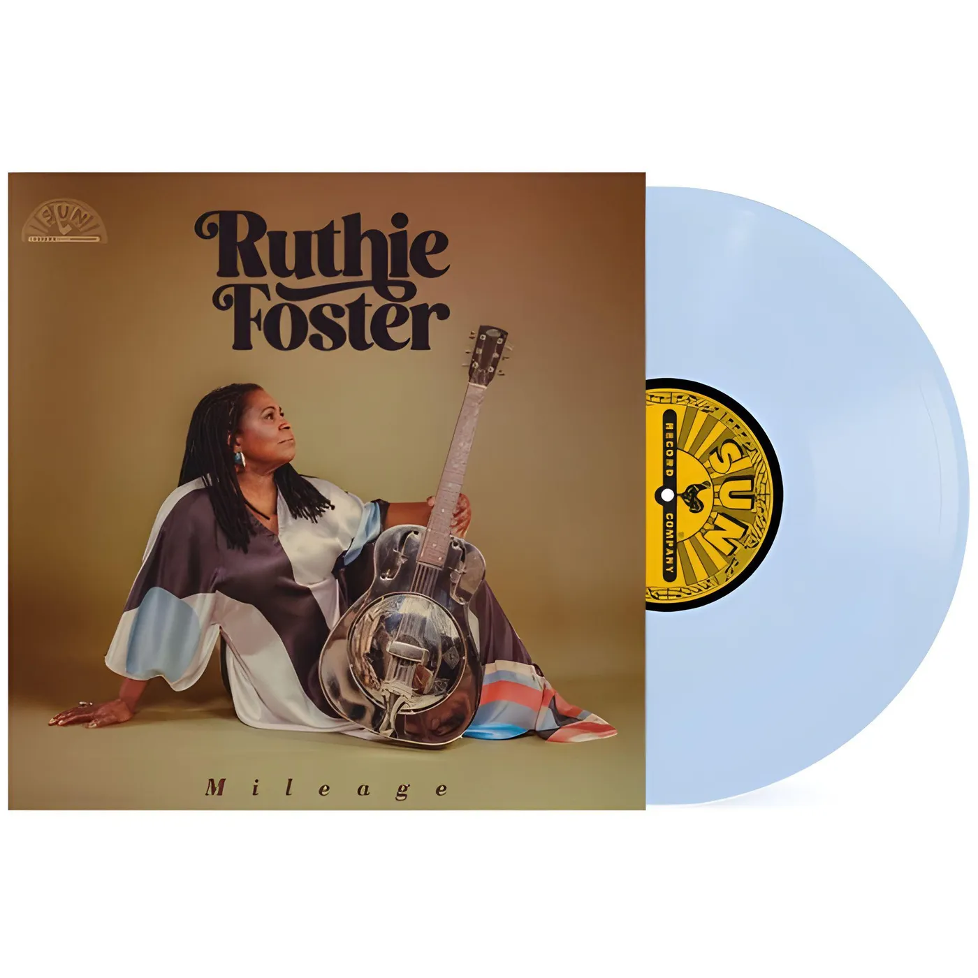 Ruthie Foster Mileage (Baby Blue) Vinyl Record