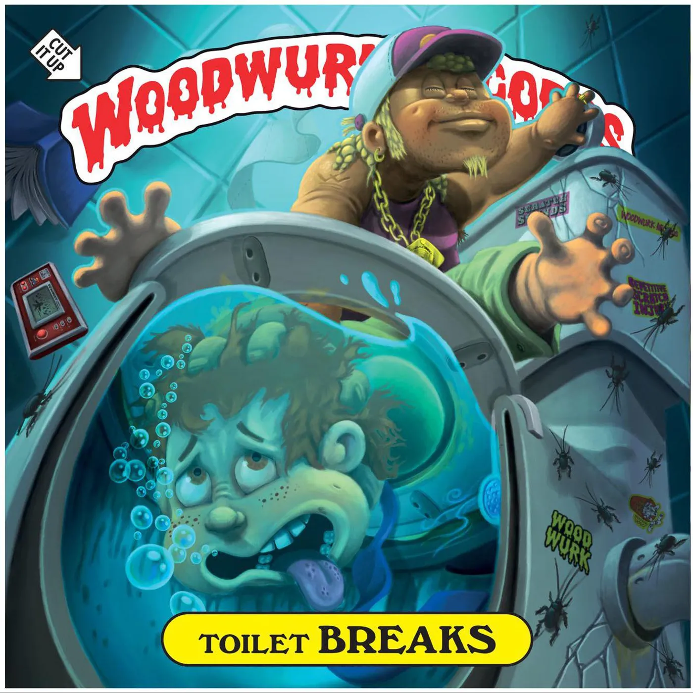 DJ Woody Toilet Breaks (Blue) Vinyl Record