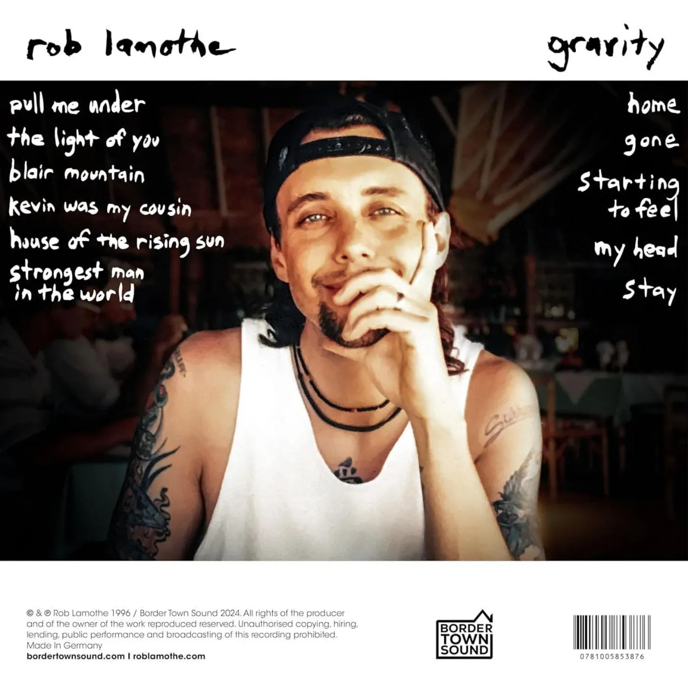 Rob Lamothe GRAVITY Vinyl Record